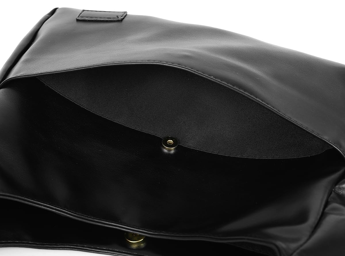 Pocadri Women's Vegan Leather Tote Bag - Stylish Large Soft Shoulder Purse for Work, Travel & Everyday Use | Chic Casual Handbag for Women