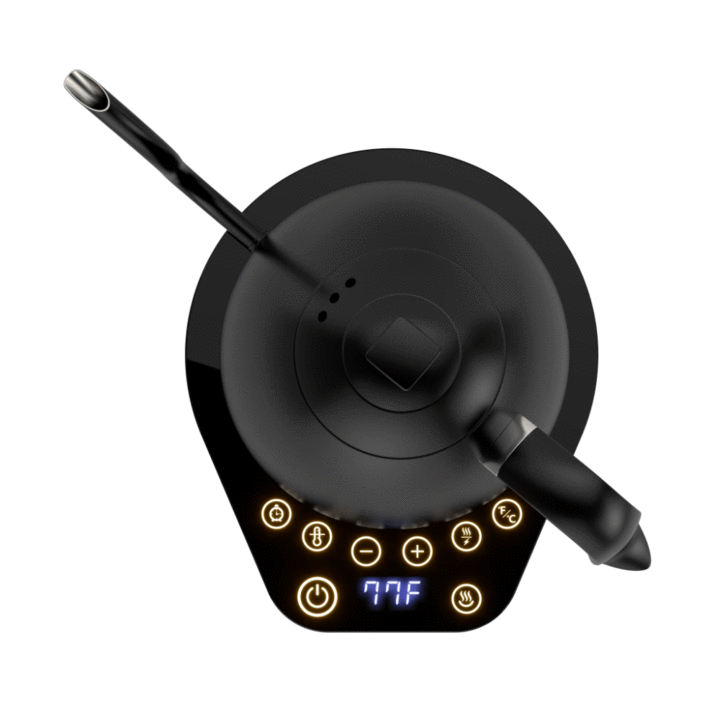 Brewista Artisan Variable Temperature Electric Gooseneck Kettle 1.0L (1200W) - Perfect for Pour Over Coffee, Tea Brewing & Home Barista Use