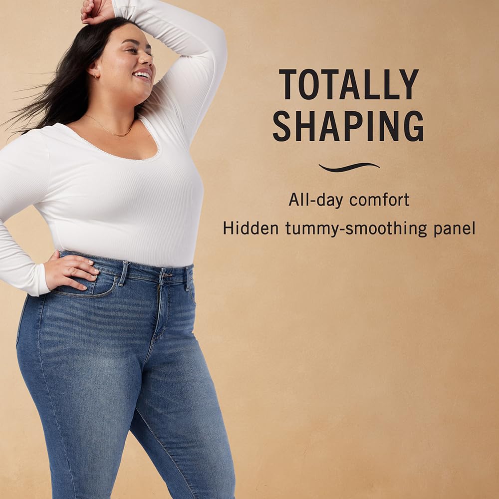 Levi's Signature Gold Women's Totally Shaping Skinny Jeans - High Waist Slim Fit Stretch Denim Pants (Standard & Plus Size) | Perfect for Casual Wear, Office & Night Out