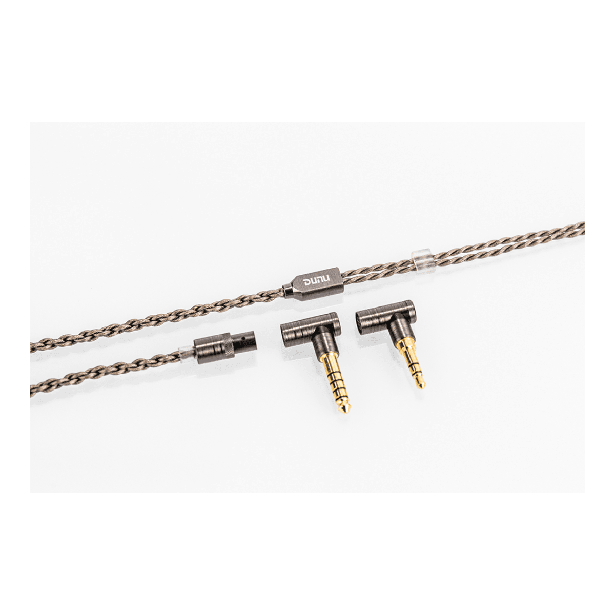 DUNU DUW02 Pro / DUW 02 Pro Upgrade Earphone Cable with Q-Lock Plug System - 2 Pin & MMCX Connectors for Audiophiles - Perfect for Hi-Fi Music, Gaming & Studio Monitoring