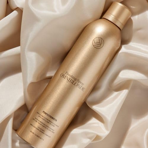 Omniblonde Perfectionista Finishing Spray - Professional Hair Shine & Hold Spray for Blonde Hair - Perfect for Salon Styling & Everyday Use