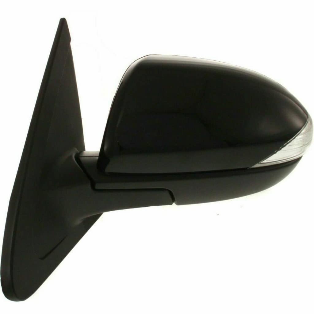 Mazda 3 2010-2013 Power Side View Mirrors Pair - Driver & Passenger Side with Turn Signal Lights (Non-Heated) | Compatible with MA1320160, MA1321160, BBM46918ZE | Perfect for Parking Assistance & Blind Spot Visibility