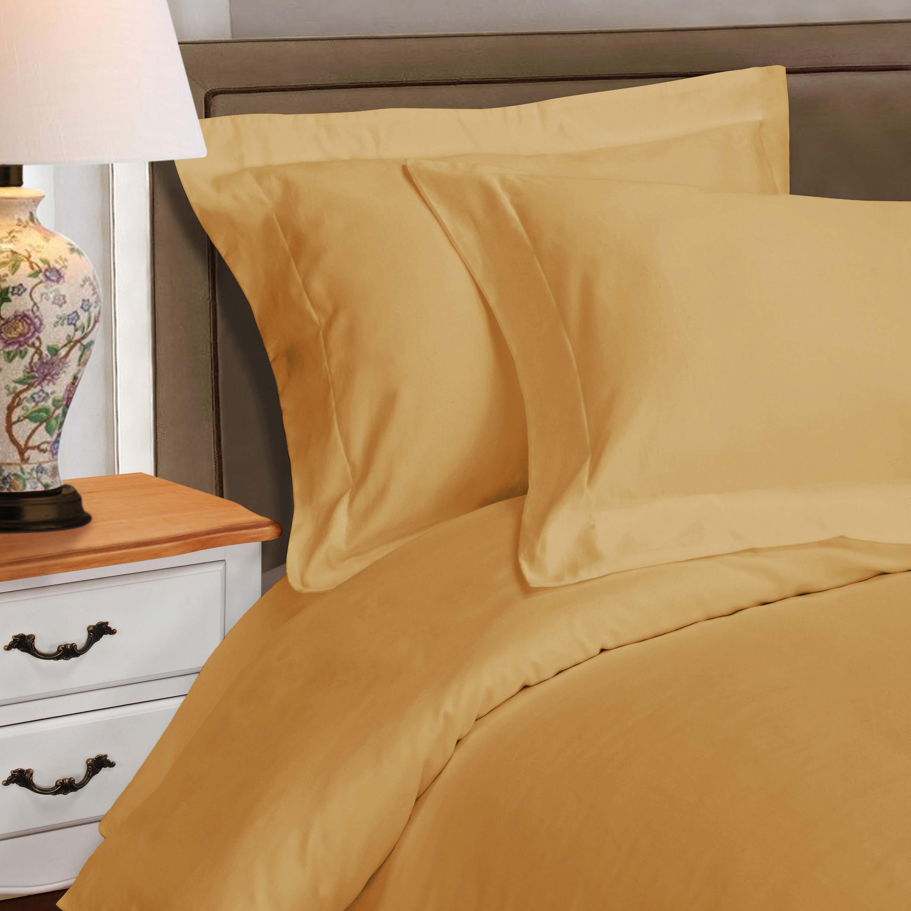 Premium Egyptian Cotton 530 Thread Count Duvet Cover Set - Ultra Soft & Breathable Bedding for Luxury Hotels & Master Bedrooms