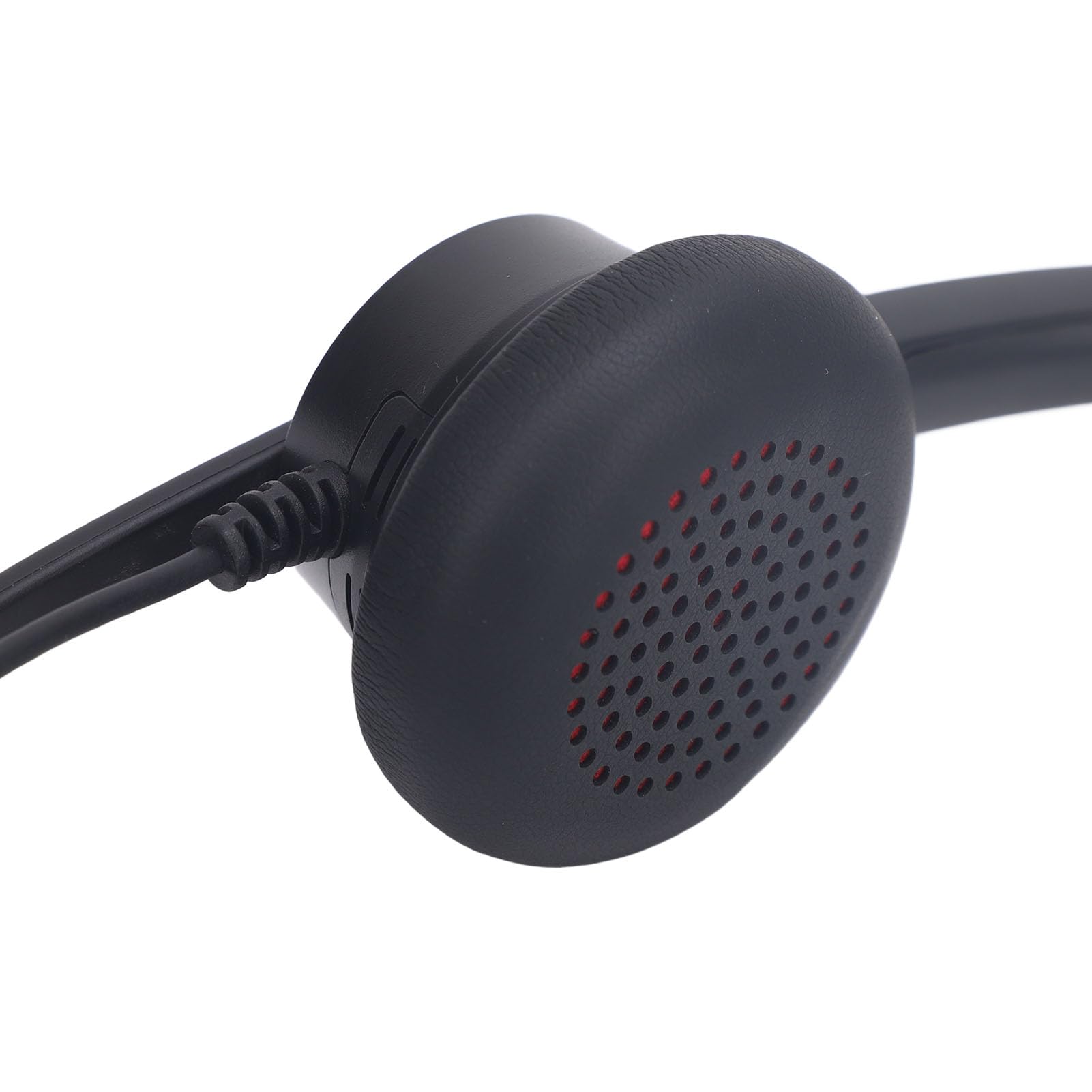 Single Ear Headset with Built-in Microphone - Lightweight & Comfortable USB-C/USB/3.5mm Headphones for PC, Laptop, Smartphone & Tablet - Perfect for Home Office, Call Centers & Teleconferencing