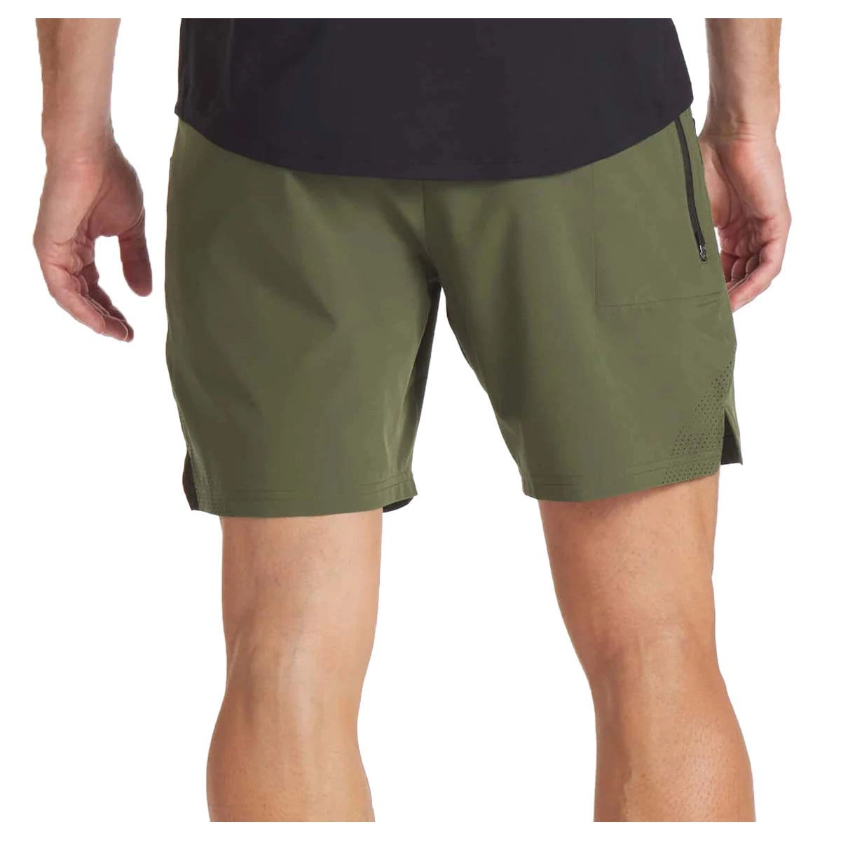 Men's Running Shorts 7.5 Inch Inseam - Lightweight Quick-Dry Athletic Shorts for Jogging & Gym Workouts (Moss Green) - Perfect for Outdoor Running, Training & Summer Sports