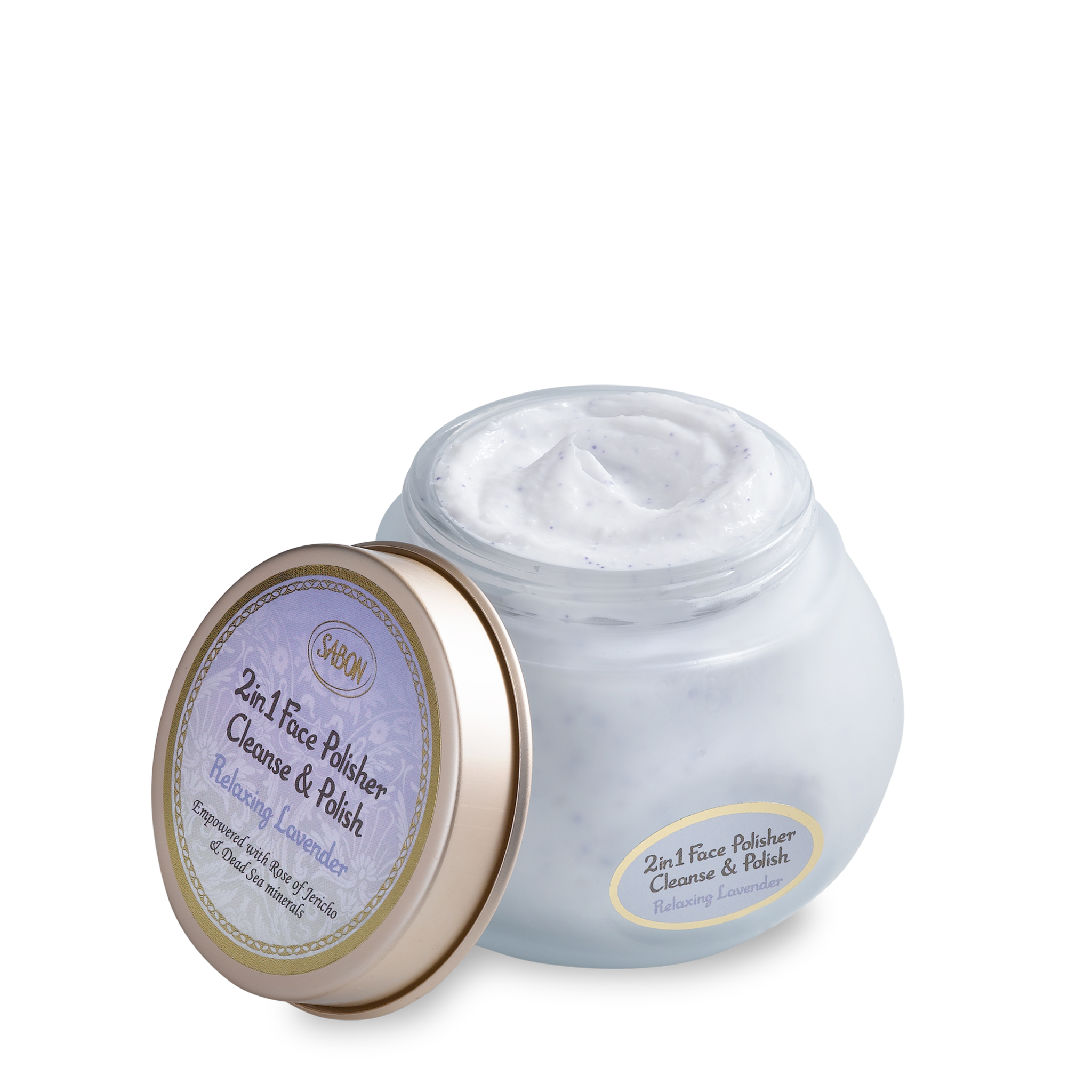 2 in 1 Lavender Facial Cleanser & Exfoliator - 200mL for Deep Pore Cleansing & Gentle Exfoliation - Perfect for Daily Skincare Routine & Spa-Like Experience at Home