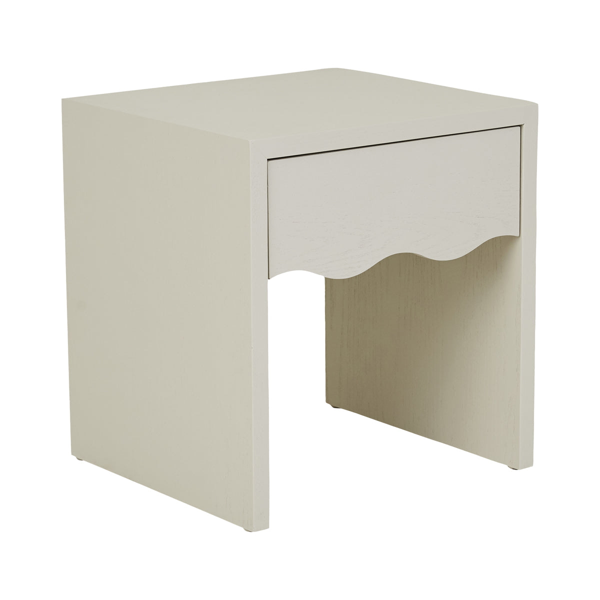 Modern Wooden Nightstand with USB Ports & Drawer - Stylish Bedside Table for Small Spaces, Bedroom, Living Room, or Dorm Room
