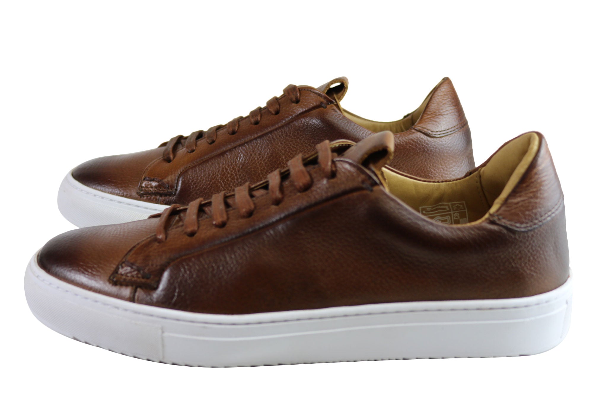 Savelli Gill Men's Comfort Leather Lace-Up Casual Shoes - Handcrafted in Brazil - Perfect for Work, Travel & Everyday Wear