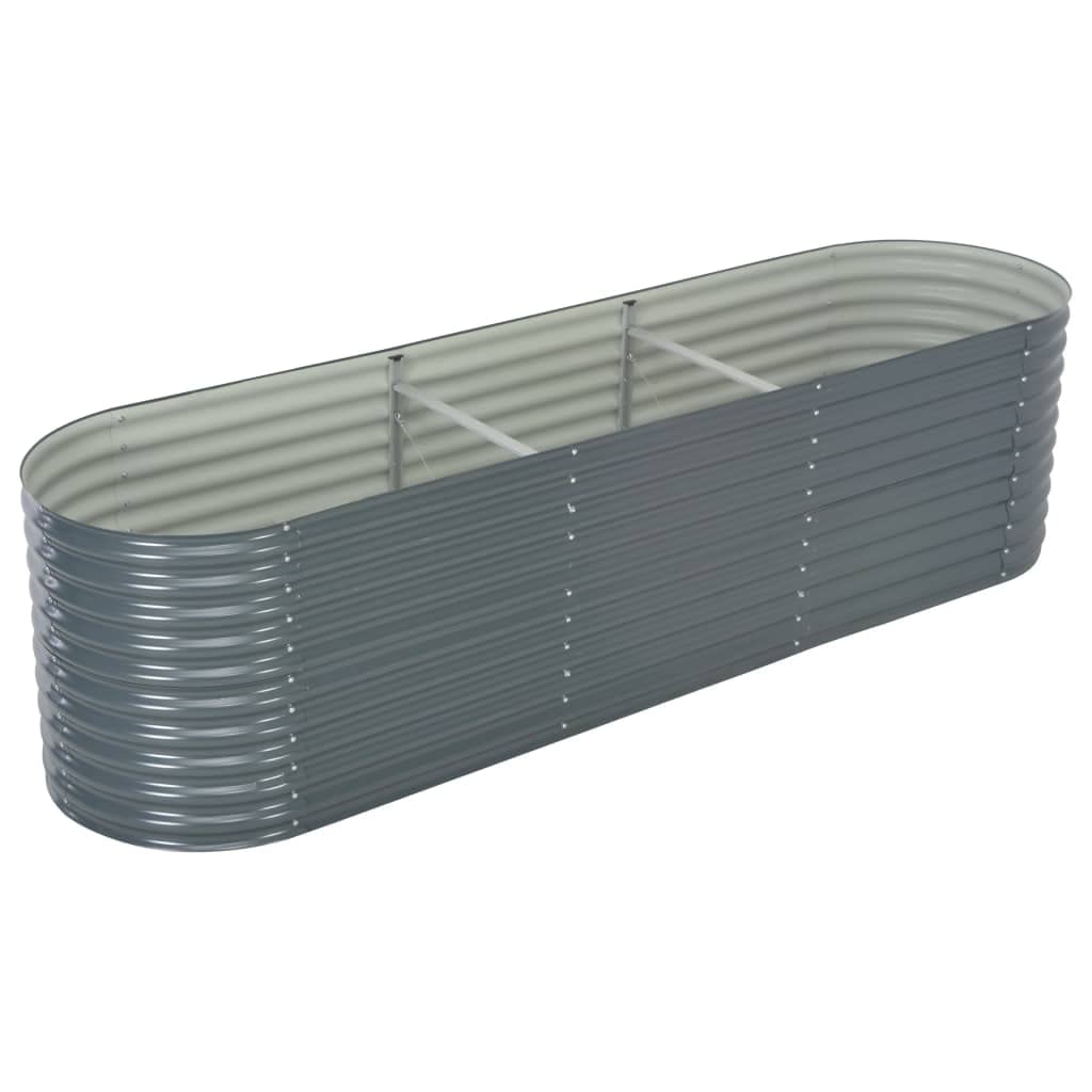 Galvanized Steel Raised Garden Bed Kit - 125.9