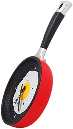 Modern Metal Frying Pan Wall Clock - 10