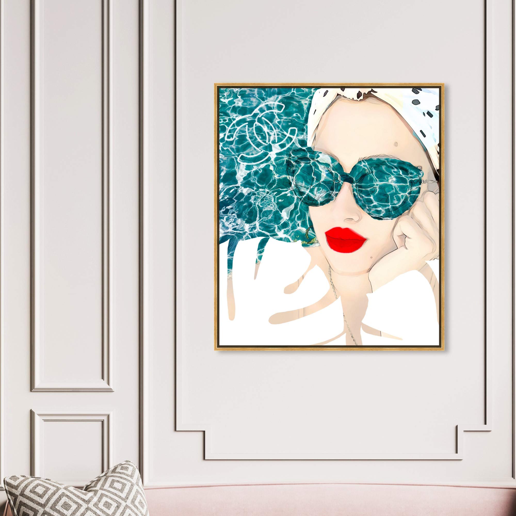 Stylish MariPily Portrait Canvas Prints - Elegant Framed Wall Art for Home & Office Decor | Perfect for Living Room, Bedroom, or Gift