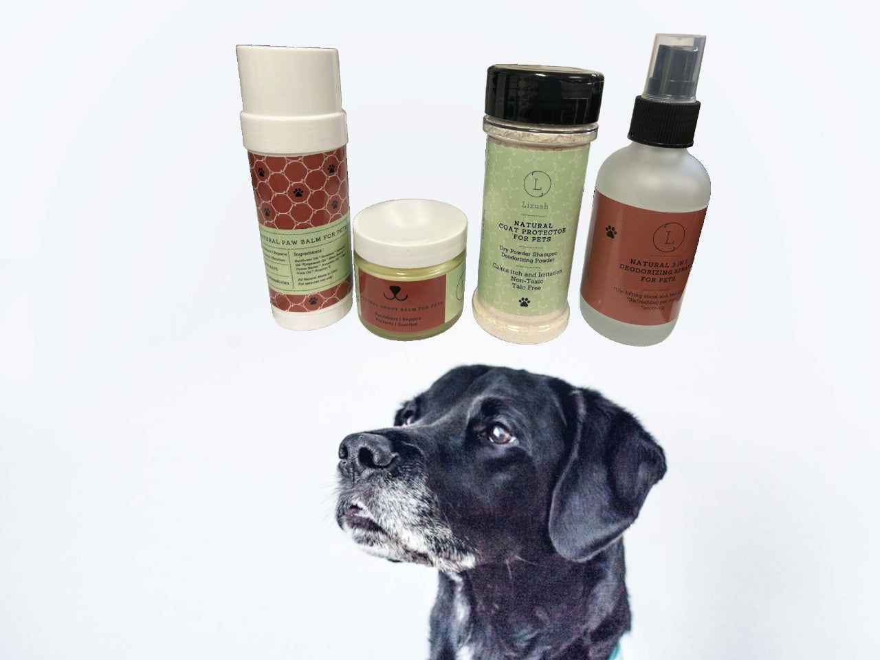 **All Natural Pet Wellness Kit – Organic Soothing Balms & Herbal Coat Powder for Dogs & Cats | Perfect Pet Pampering Gift Box for Relaxation & Skin Care**    *(Use Case: Ideal for pet owners seeking natural solutions to soothe dry skin, reduce itching, and promote a healthy coat—great for birthdays, holidays, or everyday pet care.)*