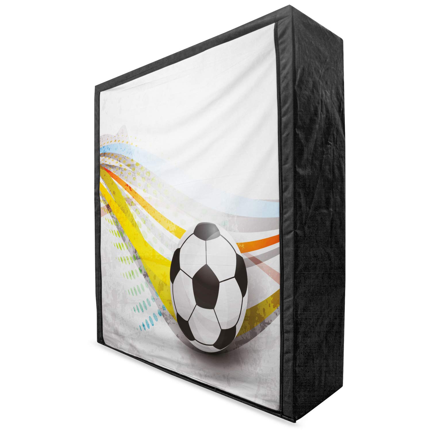 Ambesonne Portable Fabric Wardrobe for Teen Room - 59
