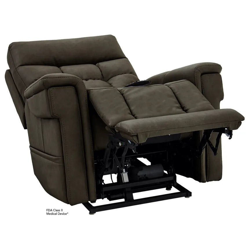 VivaLift!® Ultra Lift Recliner Chair PLR4955 - Power Lift Recliner for Elderly & Seniors with Easy Remote Control, Comfortable Massage & Heating - Perfect for Living Room, Bedroom & Home Care