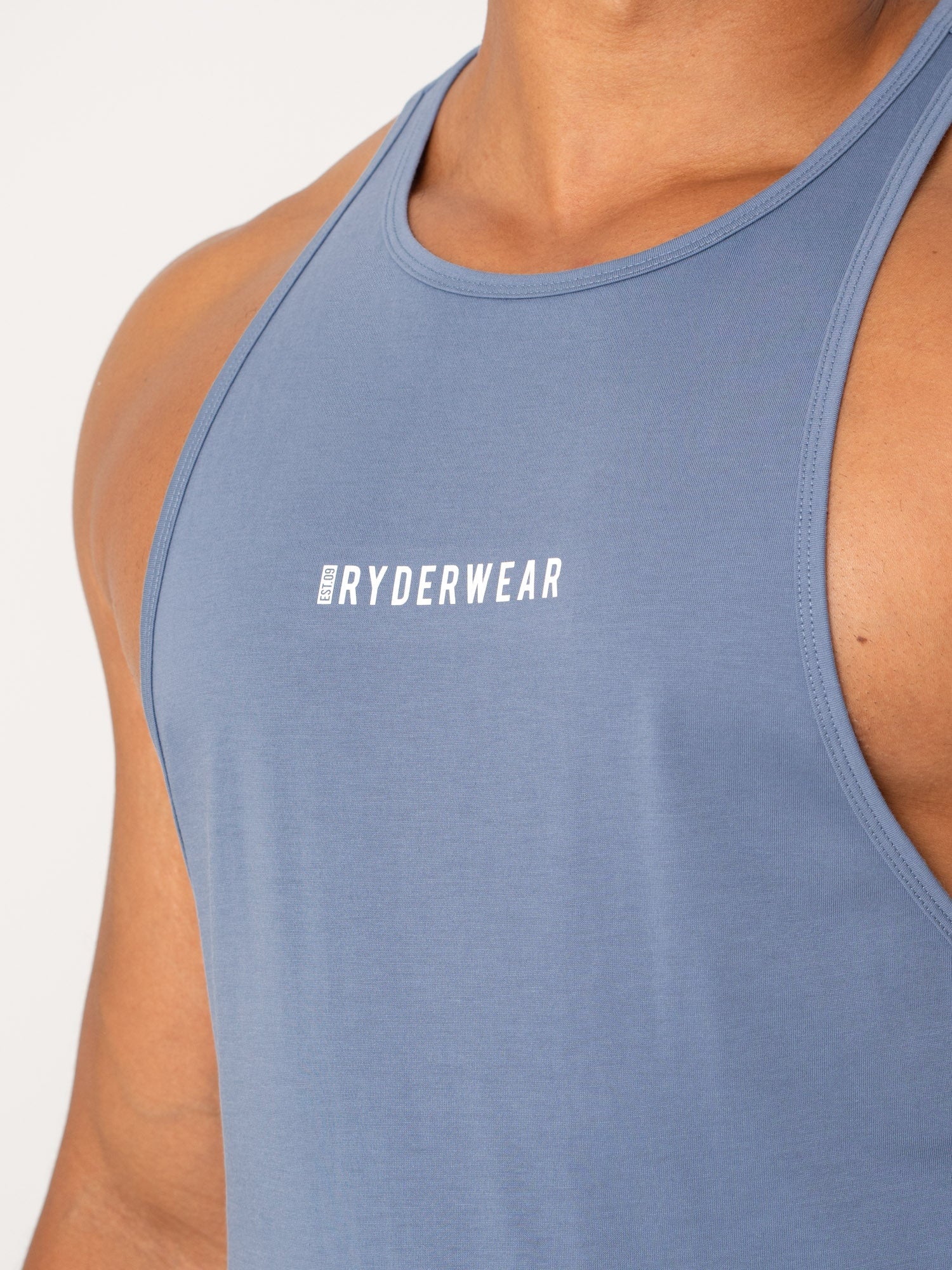 Premium Pursuit Tank Top - Denim Blue - Comfortable & Stylish Casual Wear for Women - Perfect for Gym, Running, Yoga & Everyday Outfits