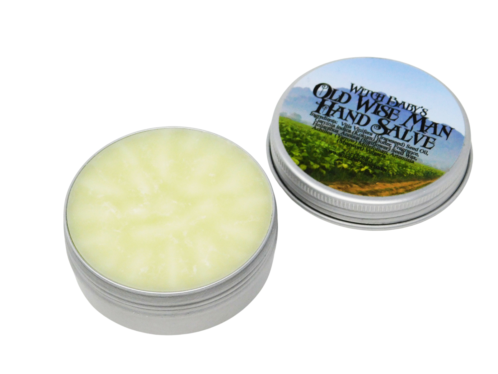 Old Wise Man Hand Salve - Natural Healing Balm for Dry Cracked Hands - Perfect for Gardeners, Craftsmen & Outdoor Enthusiasts