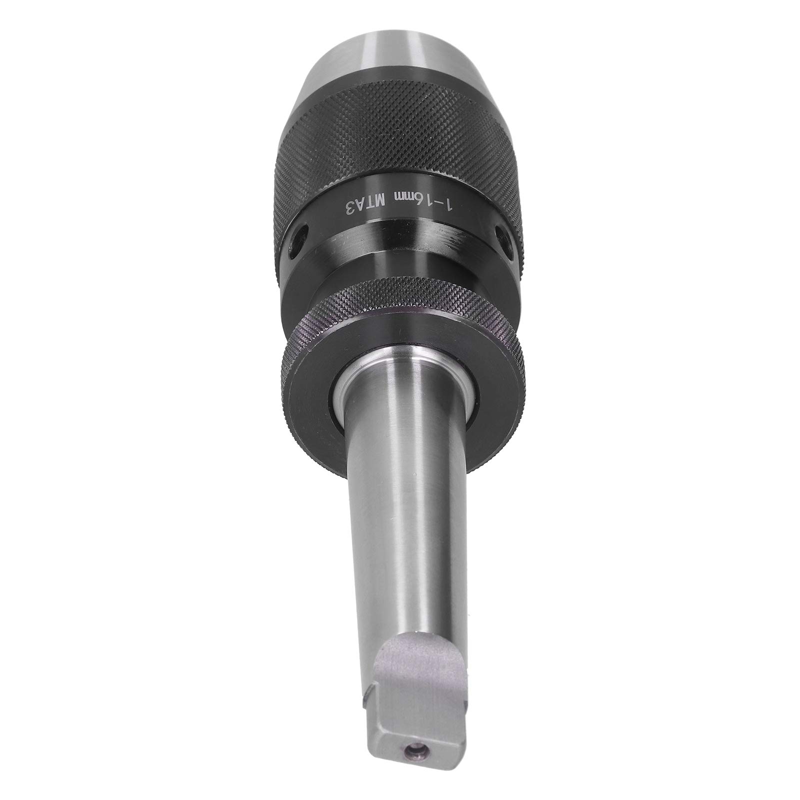Keyless Drill Chuck for Straight Shank - High Accuracy Self-Locking for Center Drills & Reamers - Workshop & DIY Use