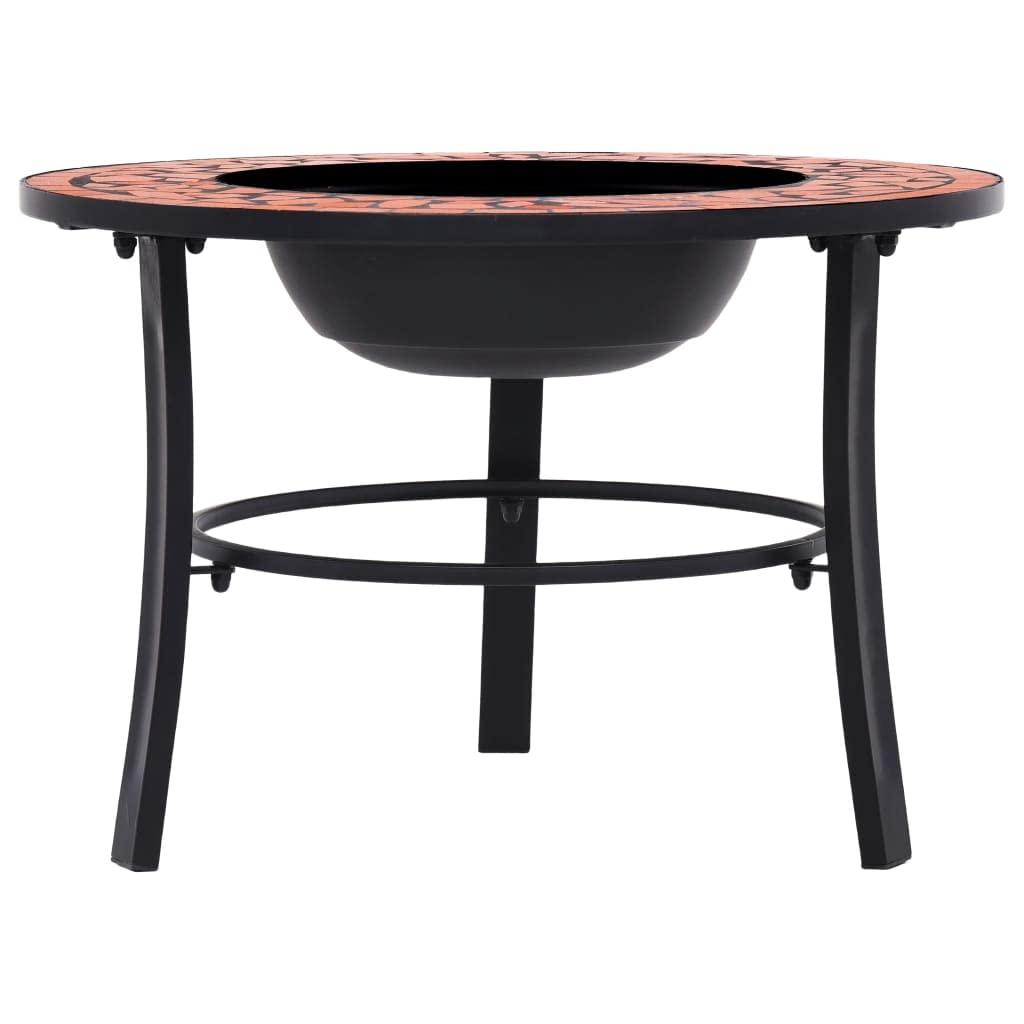 Outdoor Fire Pit with Tripod Stand - 26.8