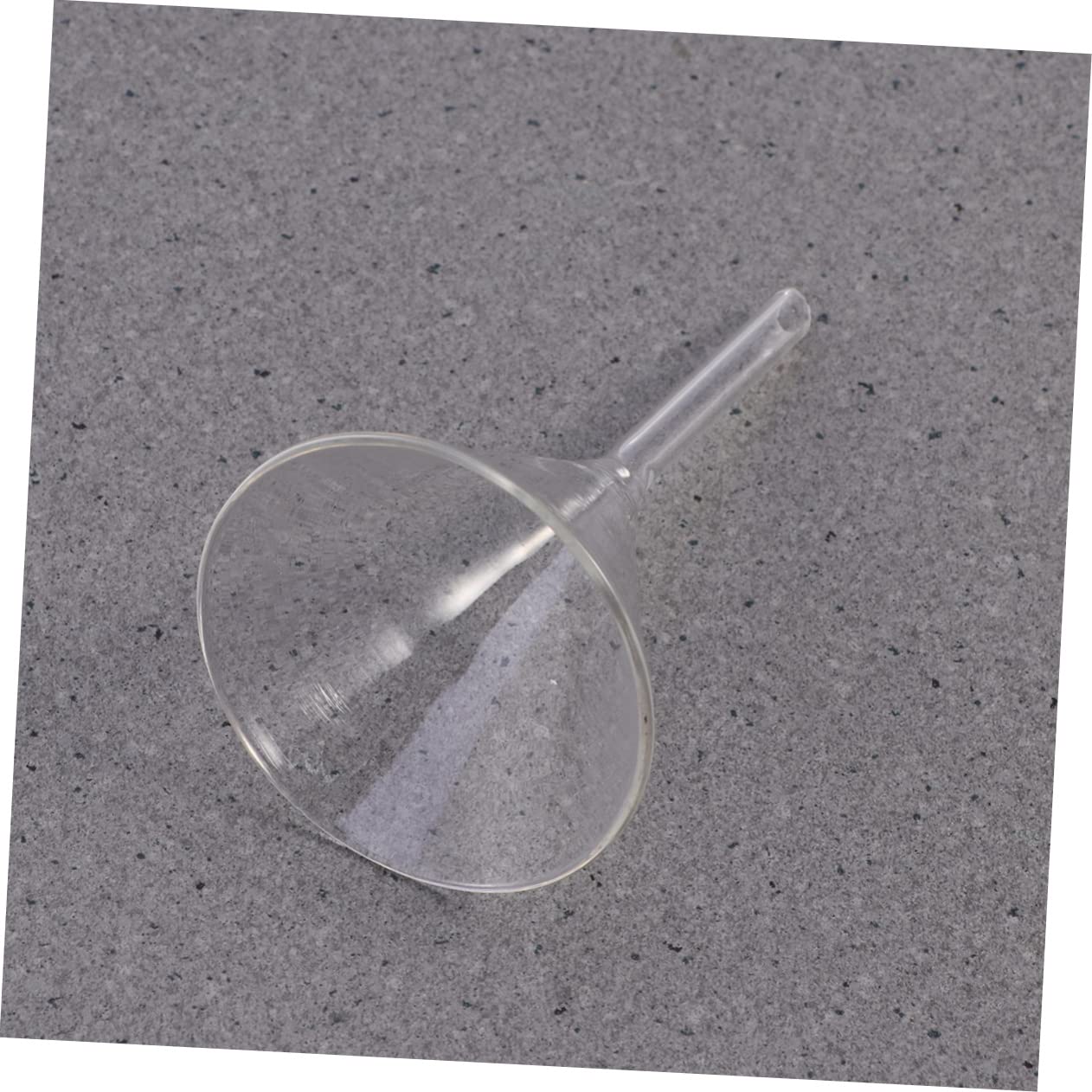 Premium Clear Glass Water Bottle with Stainless Steel Funnel - Chemistry Feeding Funnel for Lab Use, Home Brewing & Outdoor Activities - BPA-Free, Leak-Proof Design for Liquids & Powders