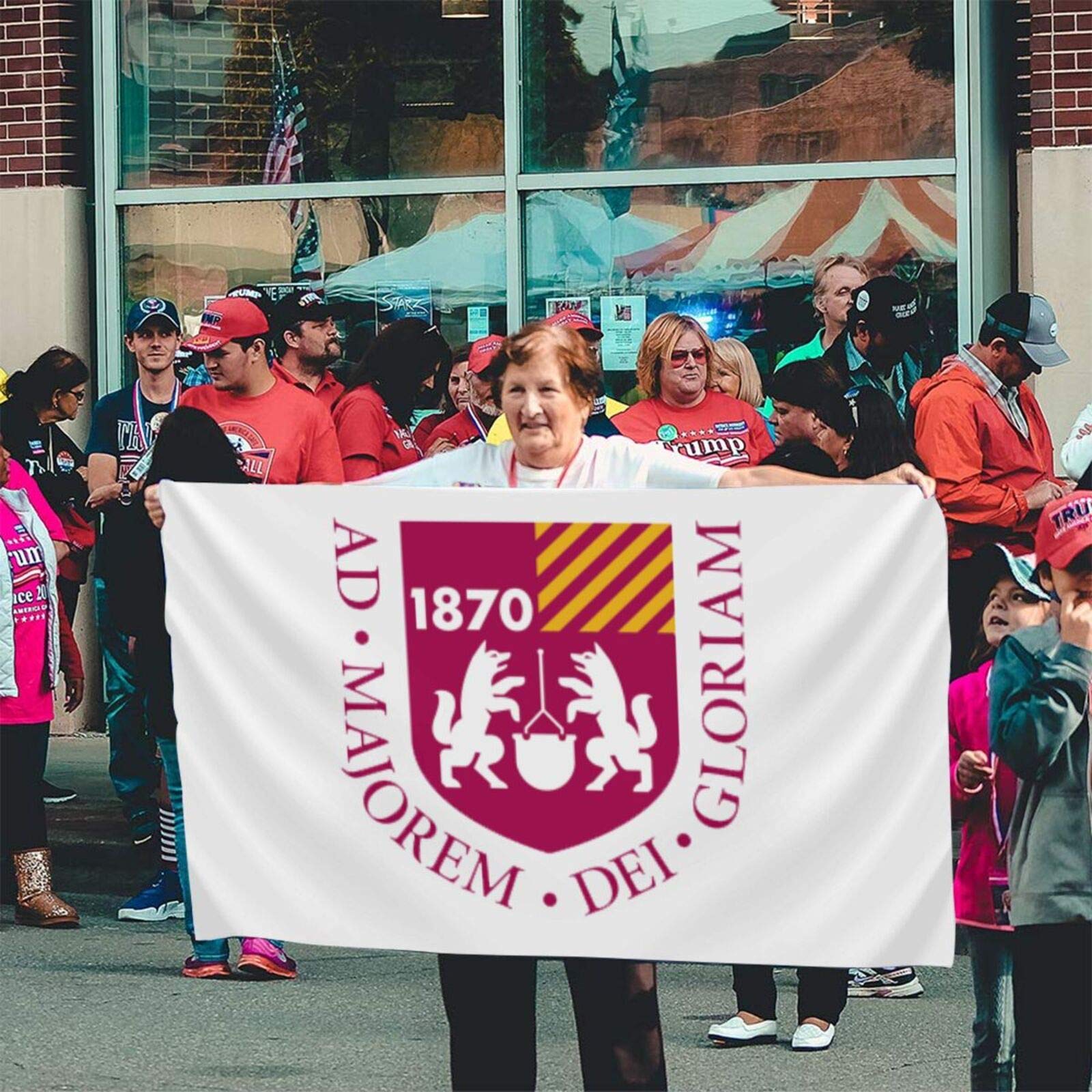 Loyola Chicago Flag 3x5ft Double-Sided - Indoor/Outdoor Polyester Banner for Home & Campus Decor