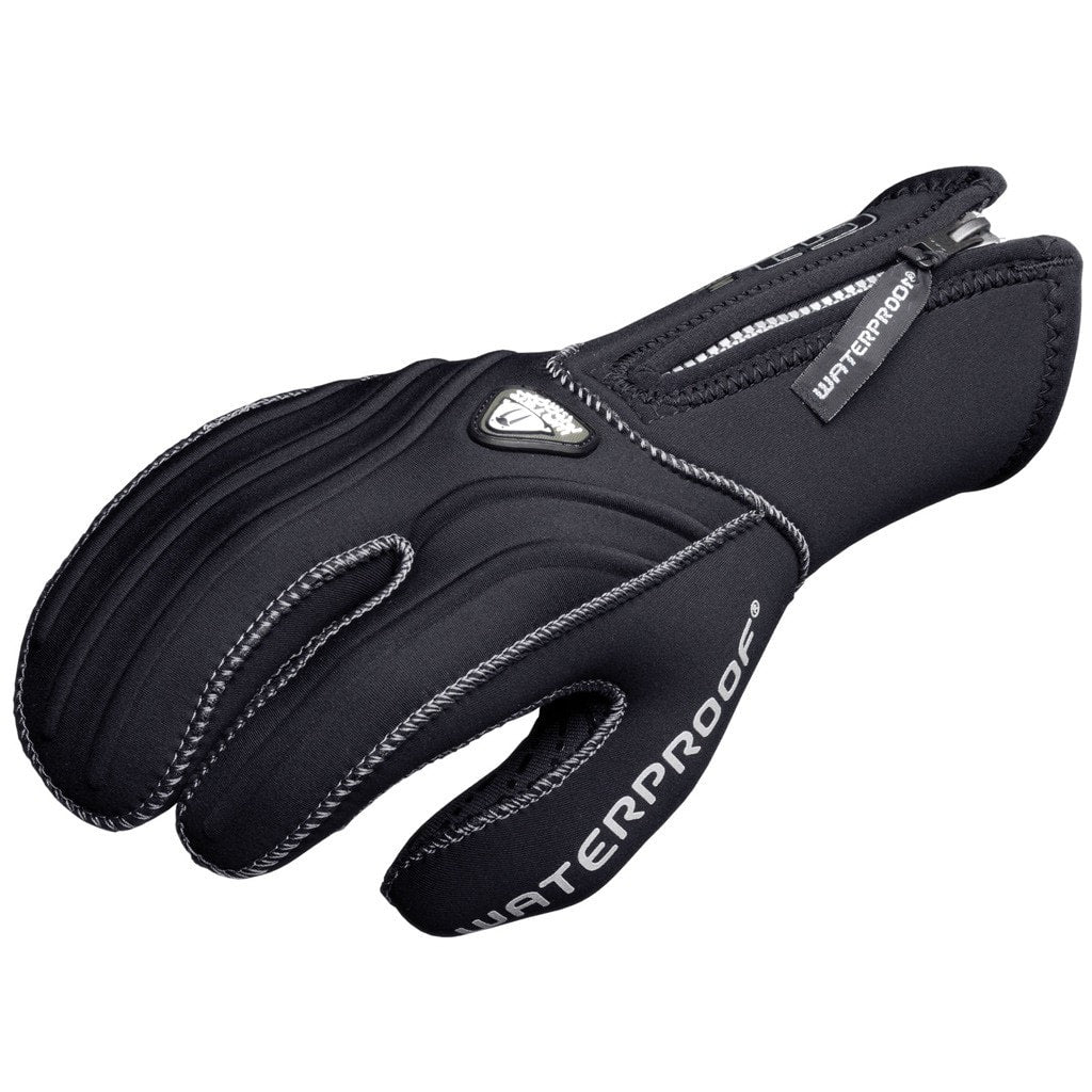 Waterproof G1 5mm 3 Finger Diving Gloves - Neoprene Scuba Gloves for Cold Water Diving, Snorkeling & Spearfishing - Perfect for Underwater Exploration & Marine Activities