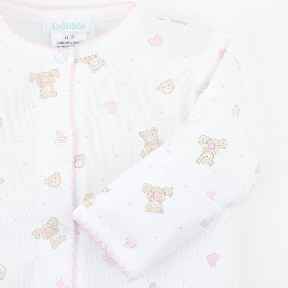 Cute Teddy Bear Printed Baby Girl Converter - Soft & Comfortable for Newborns, Infants & Toddlers | Perfect for Nursery, Playtime & Photo Shoots