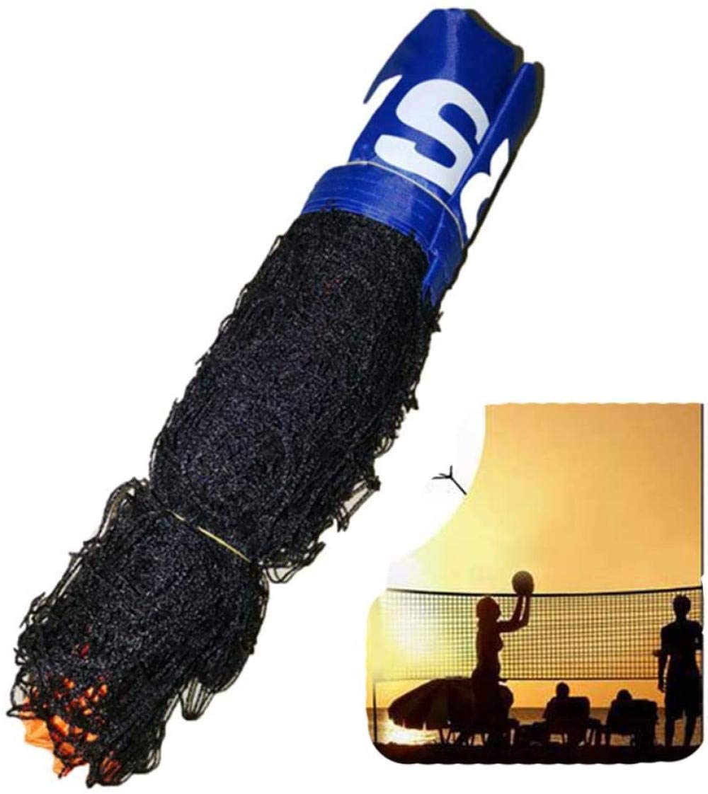 Portable Badminton Net - Standard Outdoor Tennis Net with Carry Bag, Foldable & Lightweight for Backyard, Beach, Park, and Gym Use | Easy Setup Multifunctional Sports Net for Kids & Adults