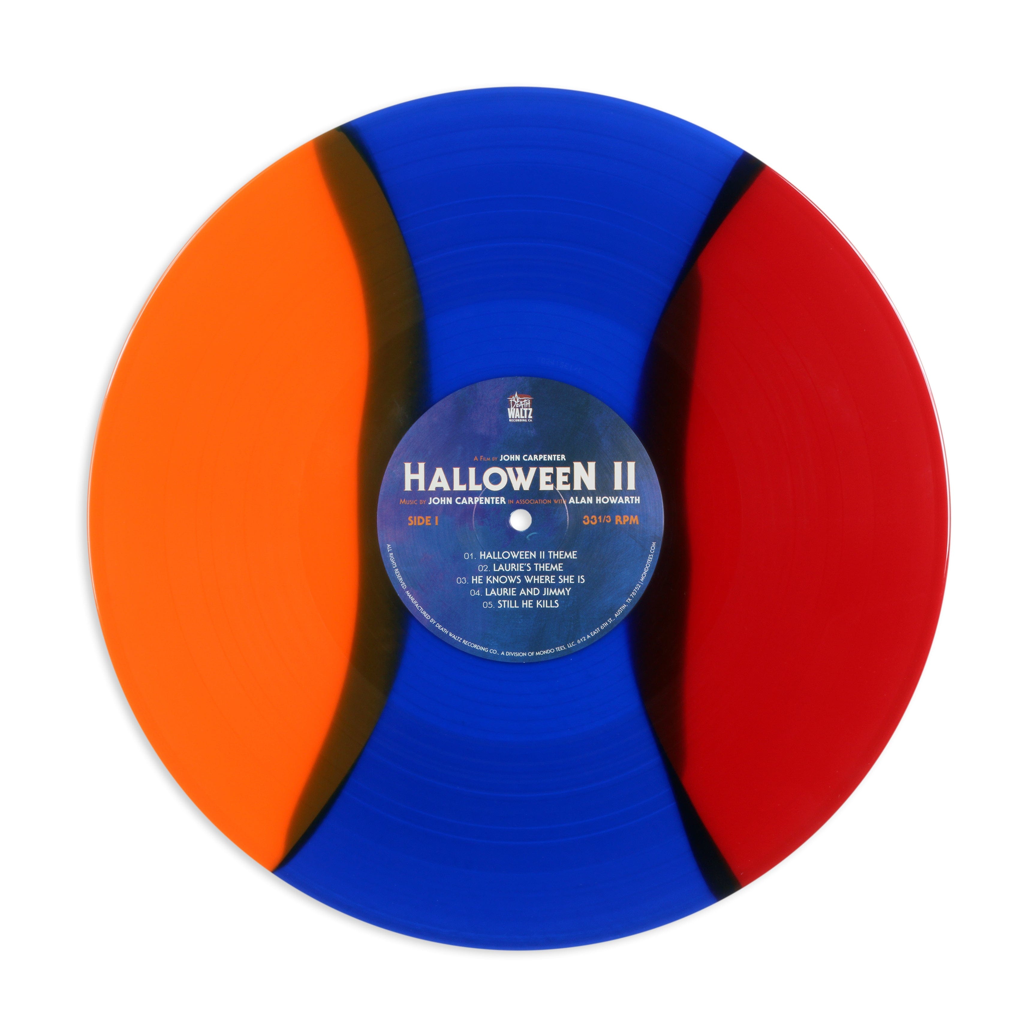 Halloween 2 Original Motion Picture Soundtrack LP Vinyl Record - Spooky Horror Movie Music for Halloween Parties & Film Collectors