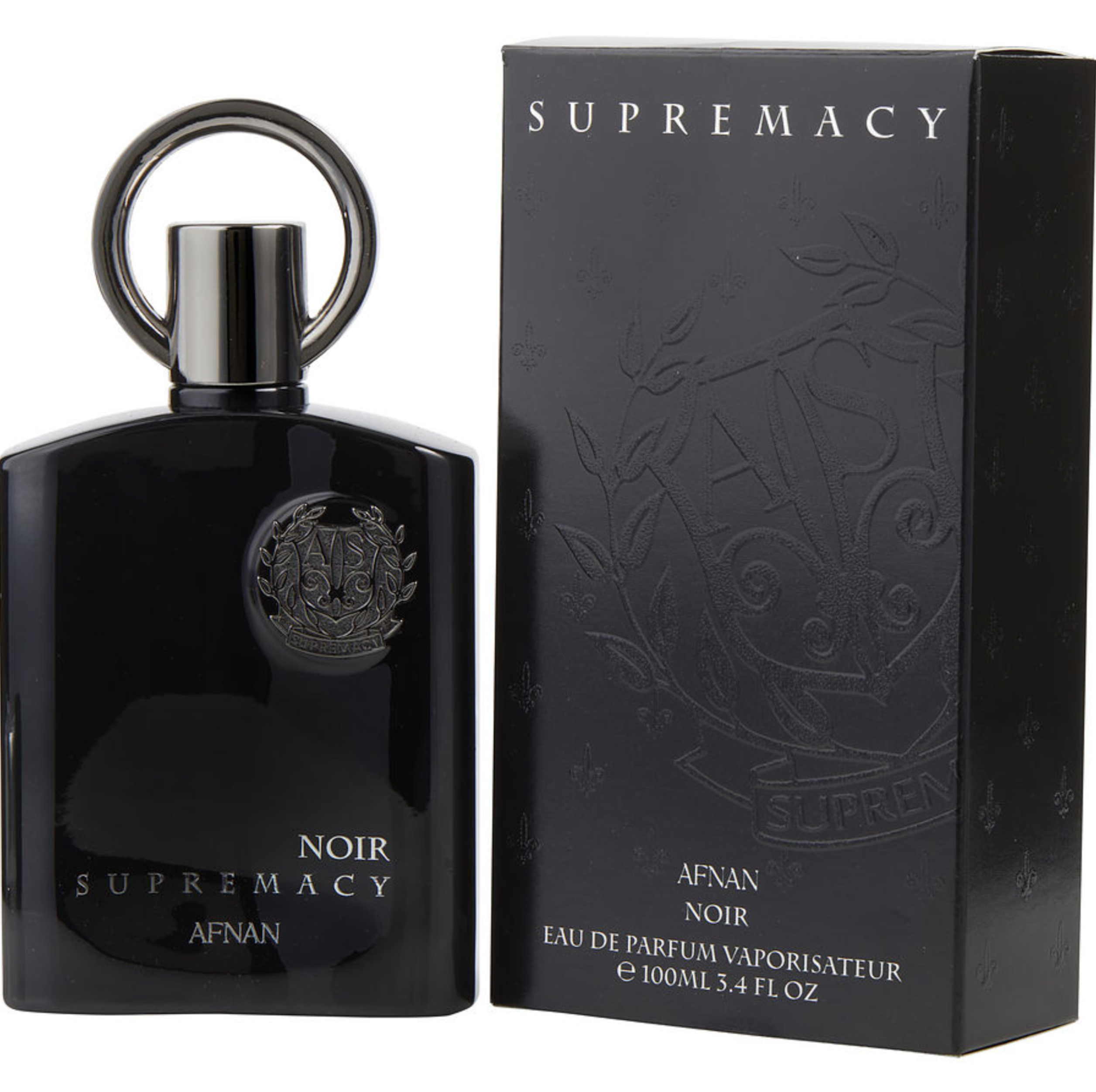 Afnan Supremacy Noir 100ML Eau de Parfum Spray for Women & Men - Long Lasting Luxury Fragrance for Date Night, Special Occasions & Daily Wear