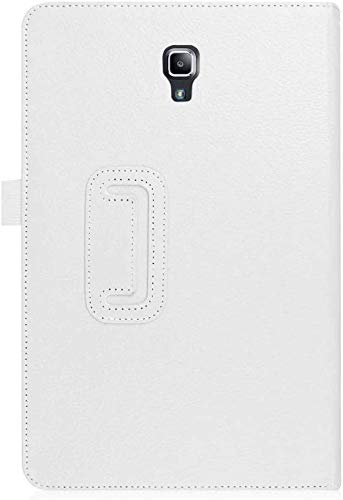 Suney Slim Fit PU Leather Hard Cover for iPad Air 3 10.5 Inch (2019) - Lightweight Protective Case with Hands-Free Stand | Full Body Protection | White | Perfect for Work, Study & Travel