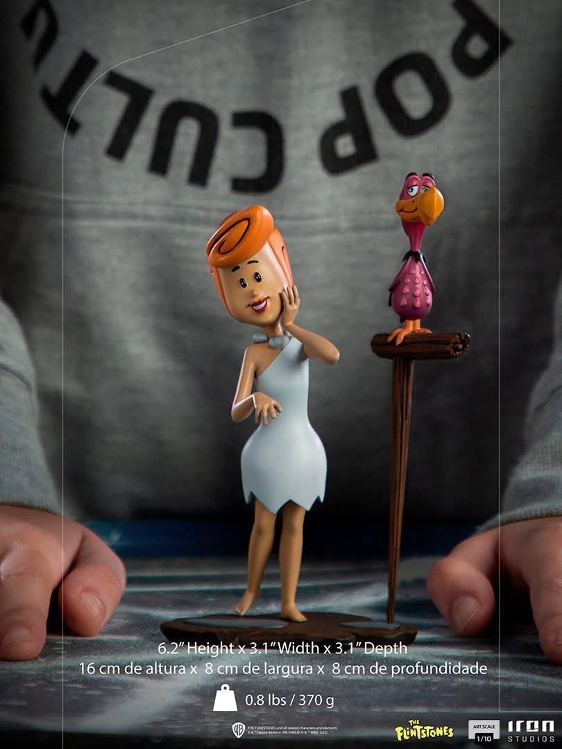 Iron Studios The Flintstones Wilma Flintstone BDS Art Scale 1/10 Statue - Collectible Figure for Display, Gifts, and Flintstones Fans