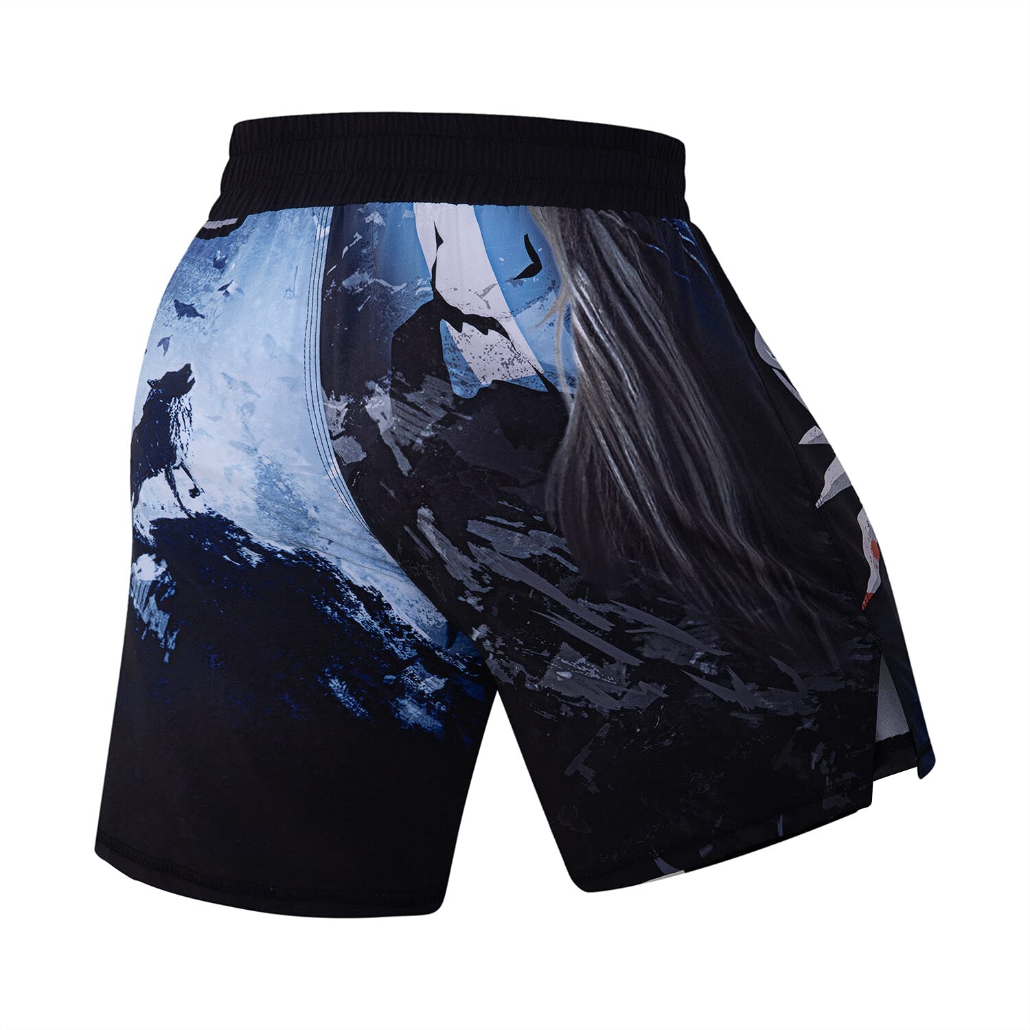 MMA Fight Shorts for Men - Breathable Sports Training Shorts & Boxing Pants | Perfect for MMA, Boxing, Gym Workouts & Martial Arts Training