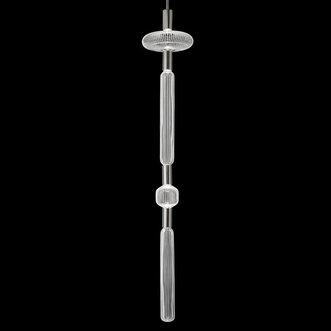 Modern Cipher Pendant Light - Sleek Industrial Style Hanging Lamp for Kitchen Island, Dining Room & Bedroom Decor