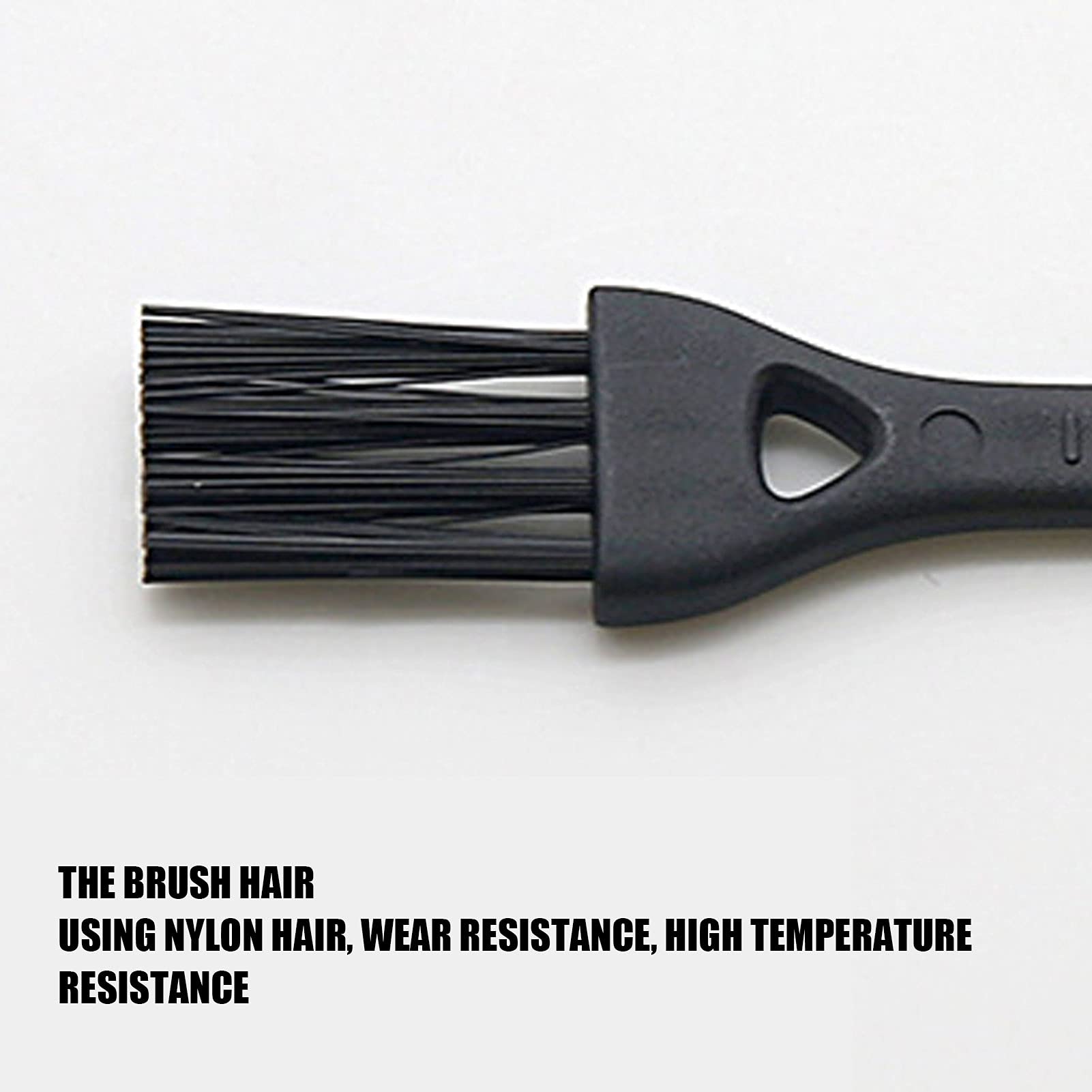 Anti-Slip Shaver Cleaning Brushes - PP Handle for Quick Hair Removal - Bathroom & Travel Use