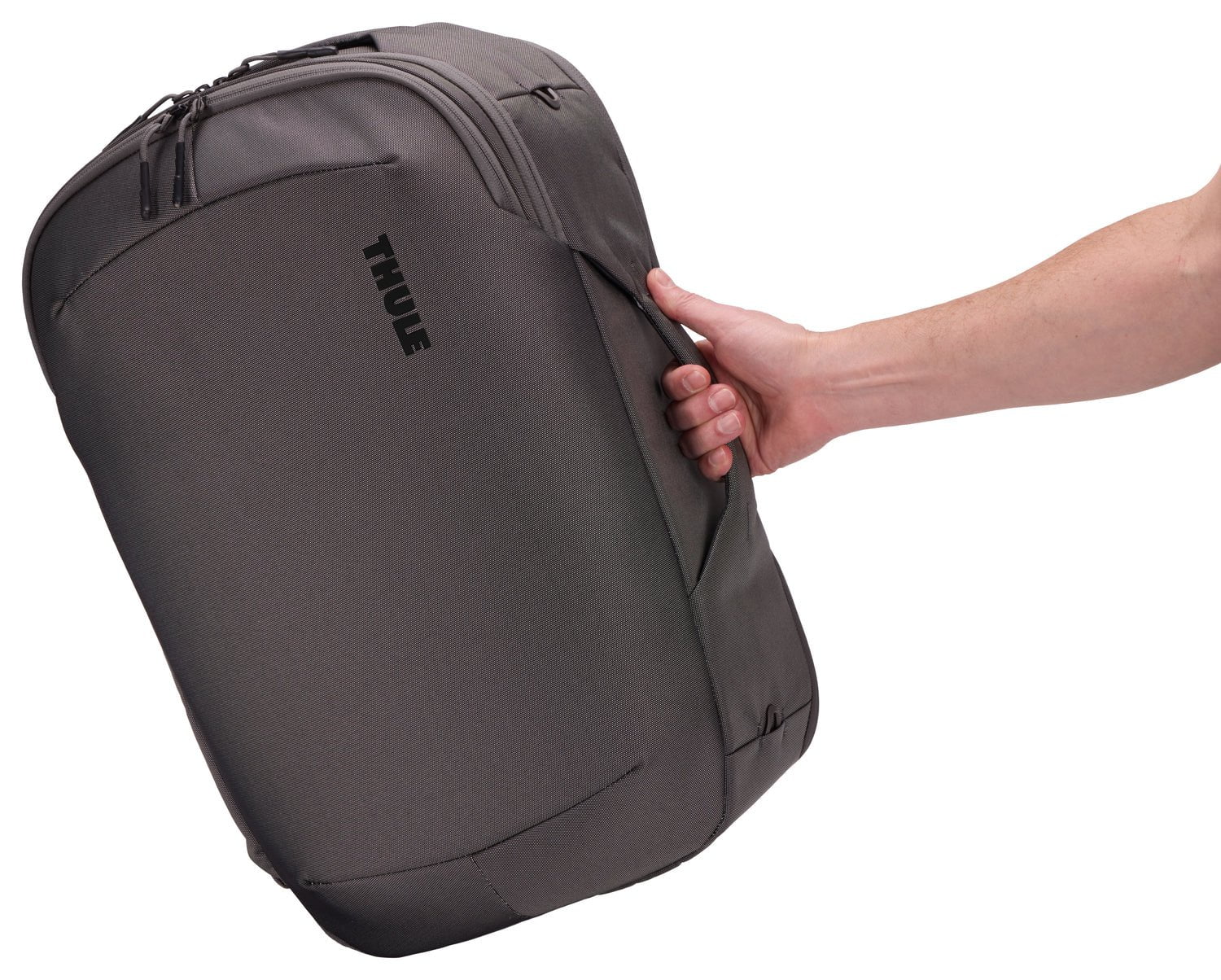 Thule Subterra 2 Convertible Carry On Bag 40L - Lightweight Expandable Luggage for Travel & Business - Vetiver Gray - Perfect for Airplane Cabin & Weekend Getaways