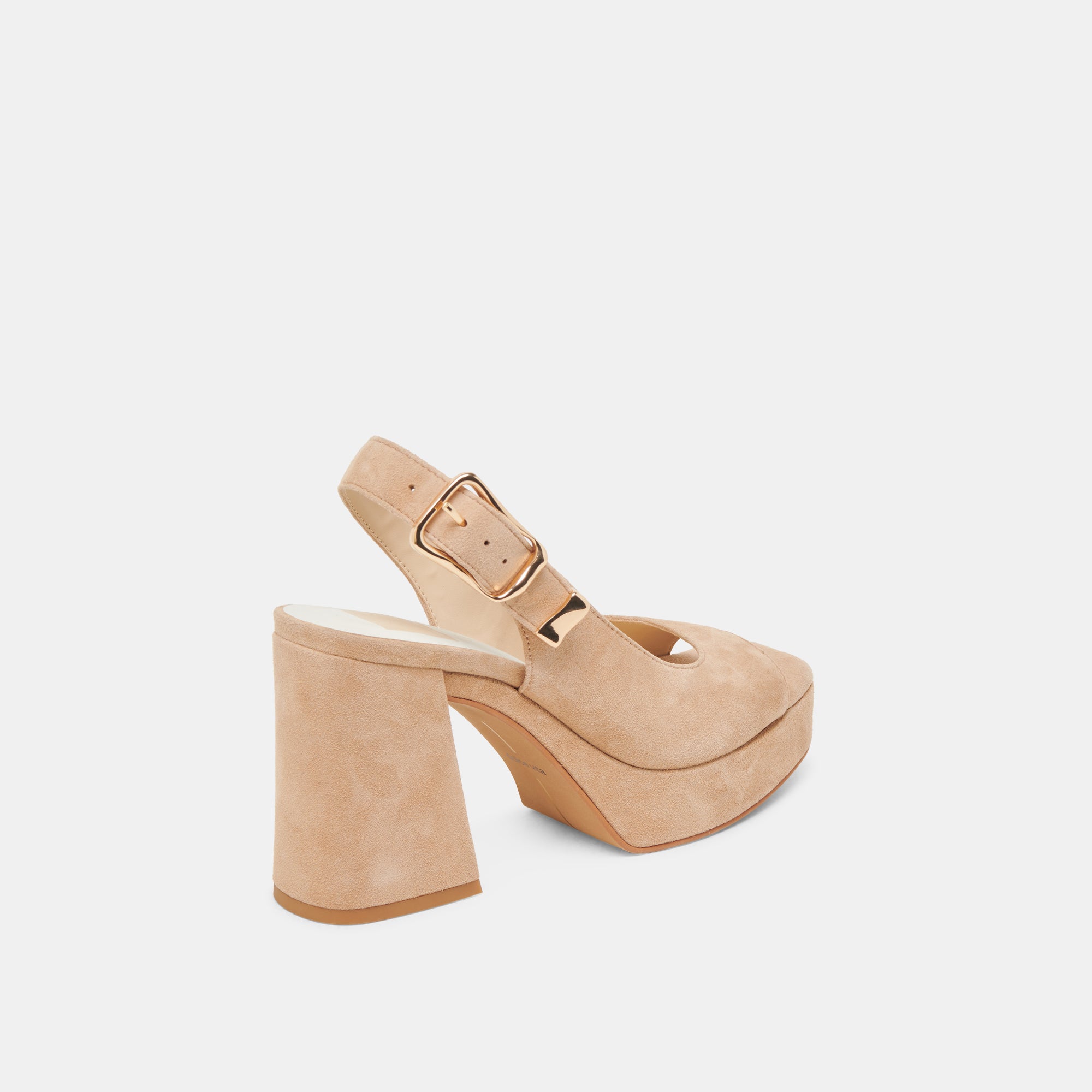 FLORES Women's Bamboo Suede High Heels - Comfortable & Stylish Dress Shoes for Weddings, Parties & Evening Events