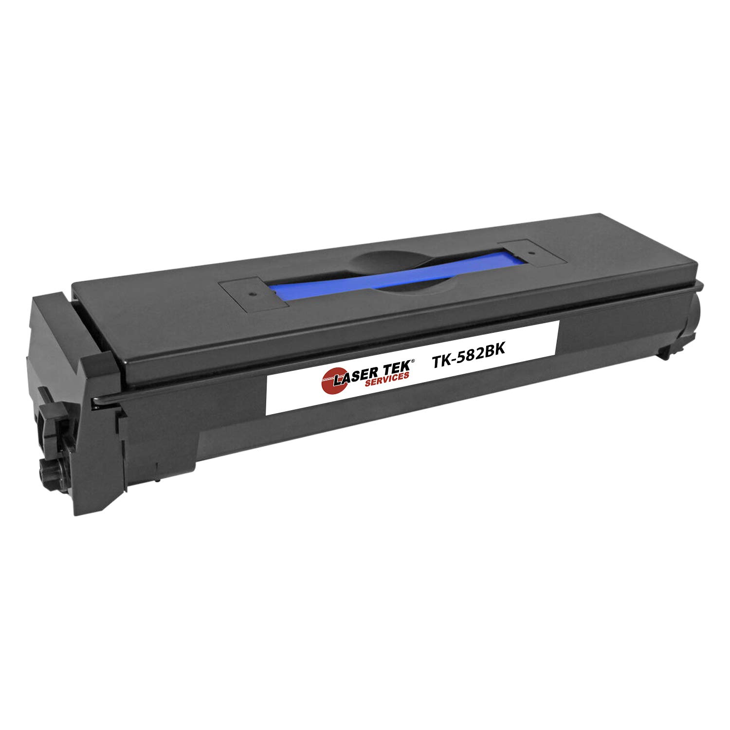 Laser Tek Services Compatible Toner Cartridge Replacement for Konica Minolta TK582 TK-582K & Kyocera FS-C5150DN Printer - High Yield Black Toner (12,000 Pages, 1 Pack) | Perfect for Office Printing, Document Reproduction & High-Volume Business Use