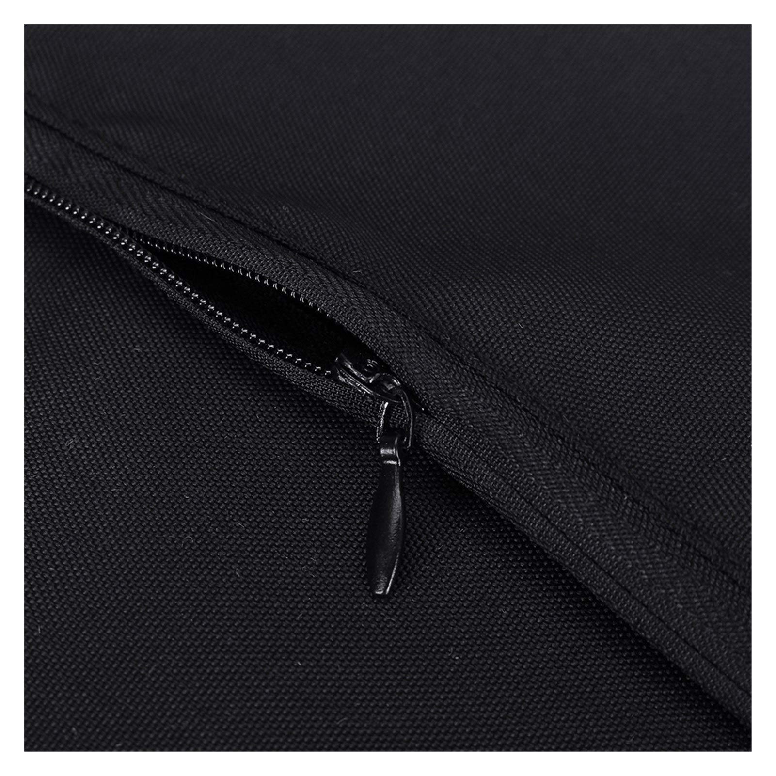 Vacuum Storage Bags with Zipper - Heavy Duty Polyester Leaf Blower Dust Collection Bags for Lawn Shredder & Yard Waste - Space Saving Storage Solution for Seasonal Clothes, Blankets & Home Organization