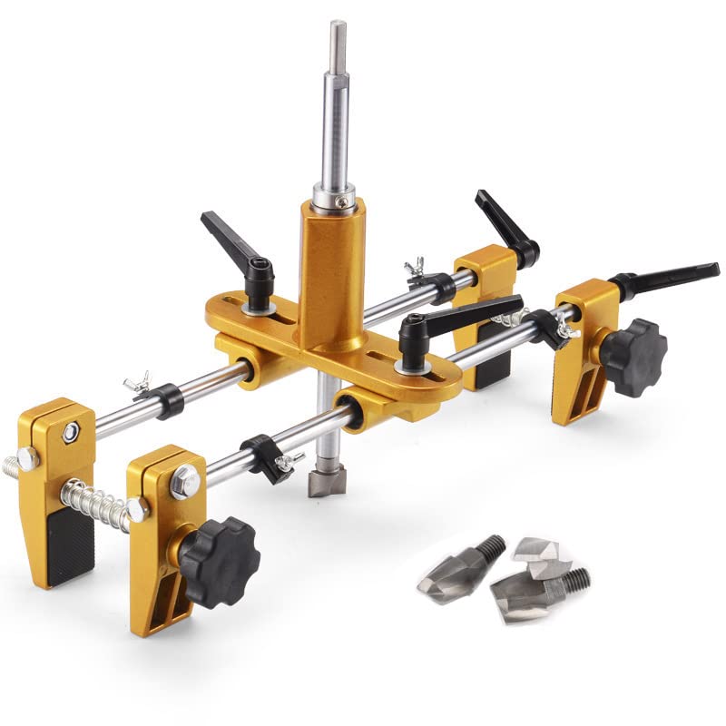 **Wooden Door Lock Mortiser Kit - 3 Drill Bits Included for Easy Lock Installation & Replacement | Perfect for Home Security & DIY Projects**