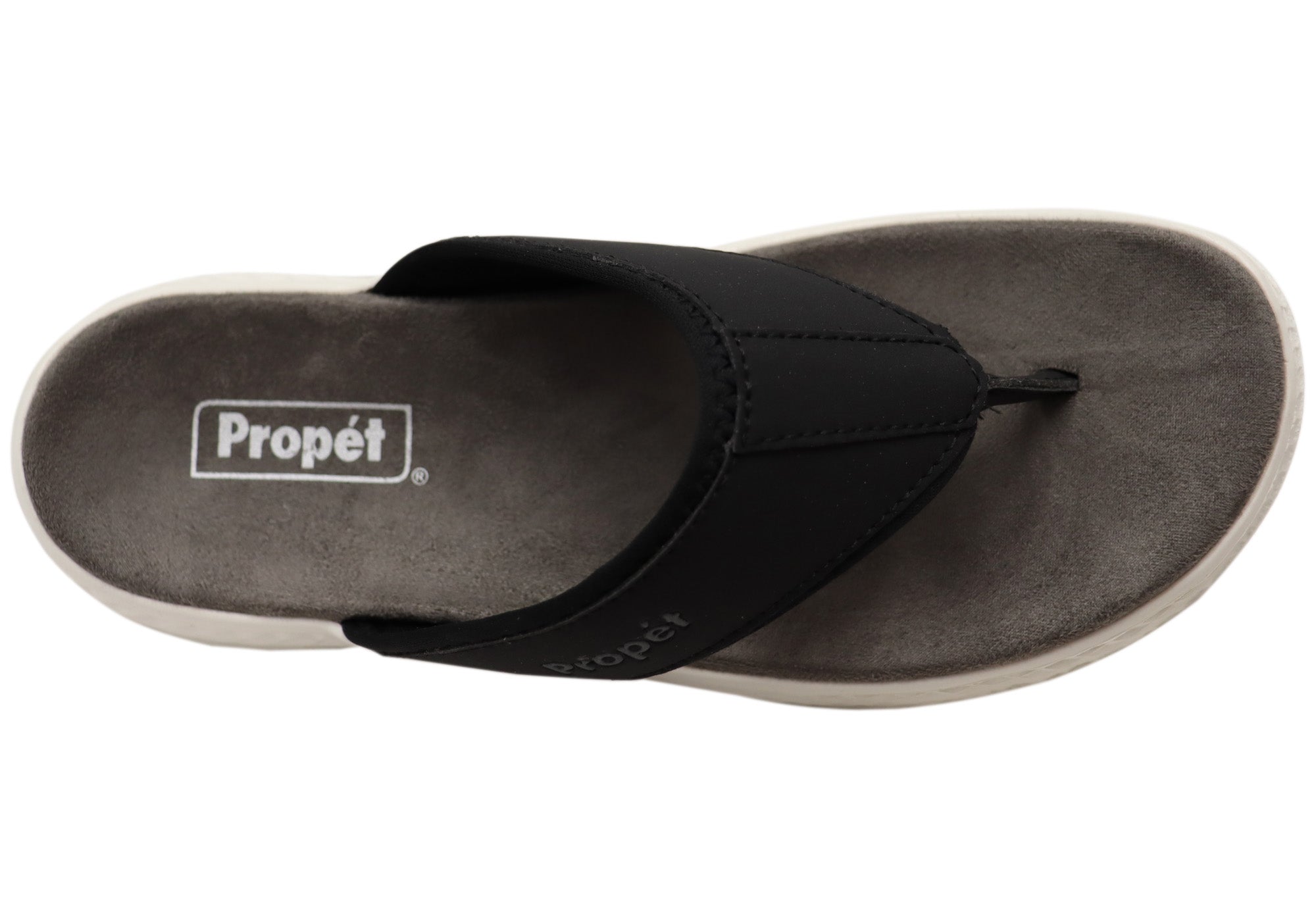 Propet TravelActiv FT Women's Comfortable Wide Width Thong Sandals - Perfect for Travel, Beach & Casual Summer Wear