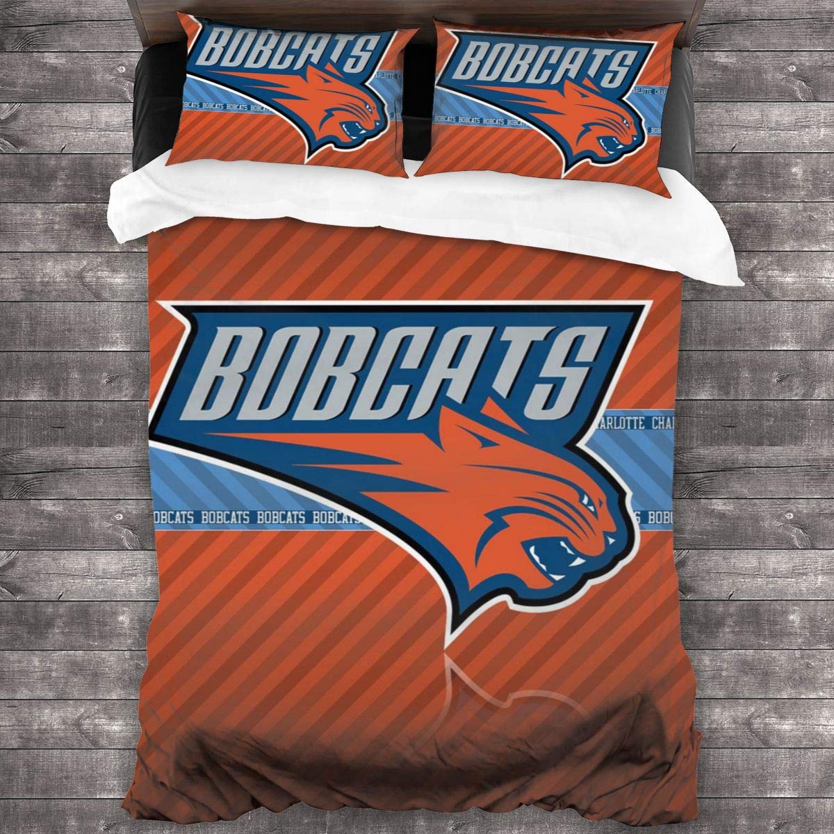 Premium Dopy Charlotte Full/Queen Size 3-Piece Quilt Set - Basketball Themed Bedding for Men, Kids & Teens - Perfect for Dorm Rooms, Guest Bedrooms & Sports Fans Decor