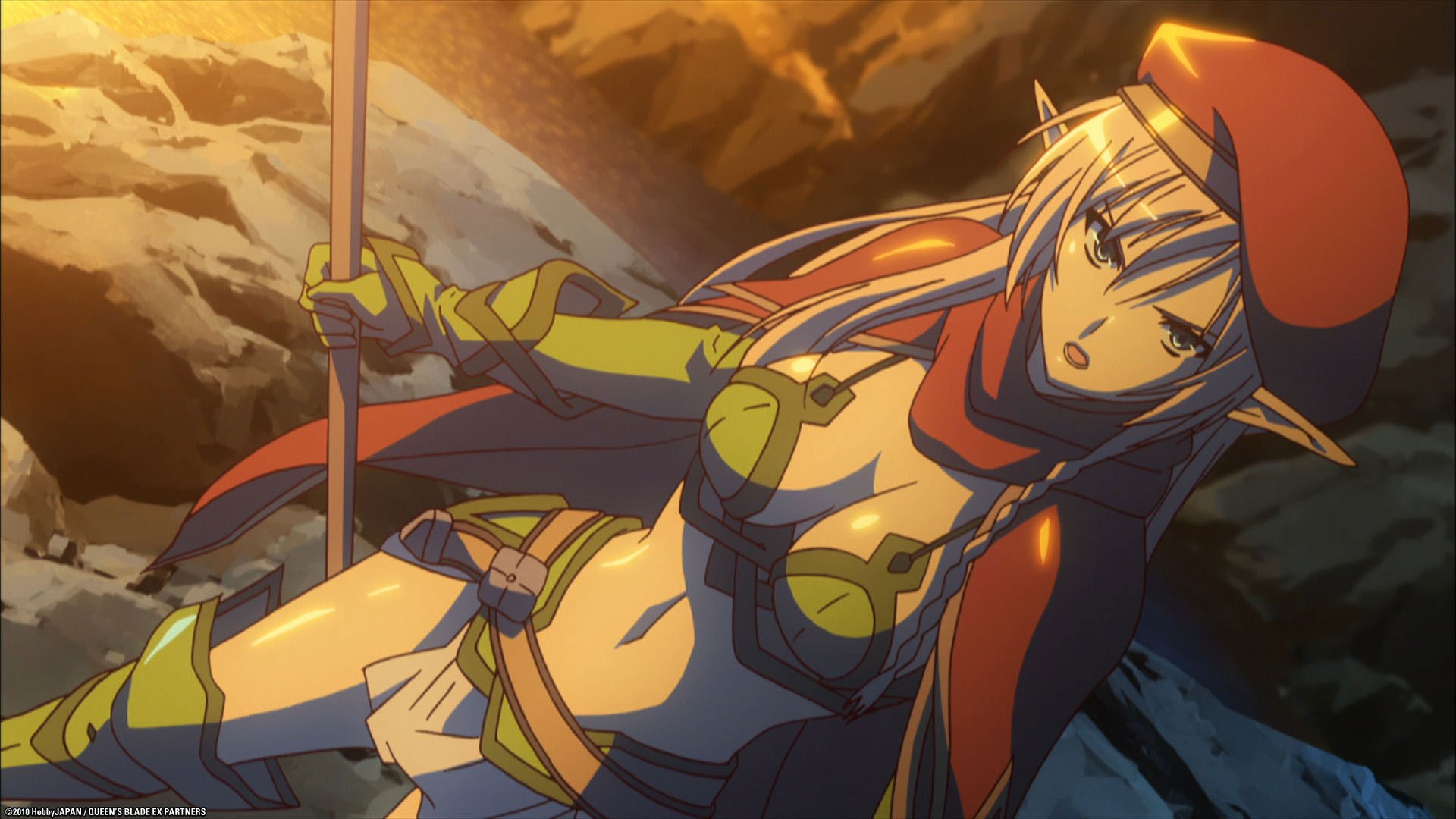 Queen's Blade: Beautiful Warriors Blu-ray - Anime Action Series for Collectors & Fans | Perfect for Home Entertainment & Gift Giving