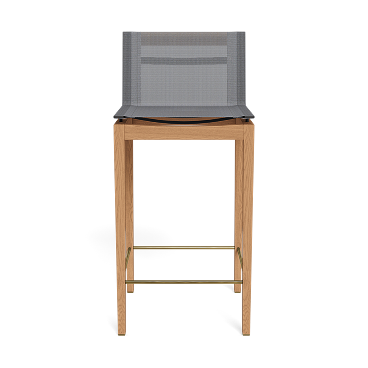 Byron Outdoor Bar Stool - Weather-Resistant Patio Bar Height Chair for Backyard, Deck & Poolside - Perfect for Outdoor Entertaining & Relaxation