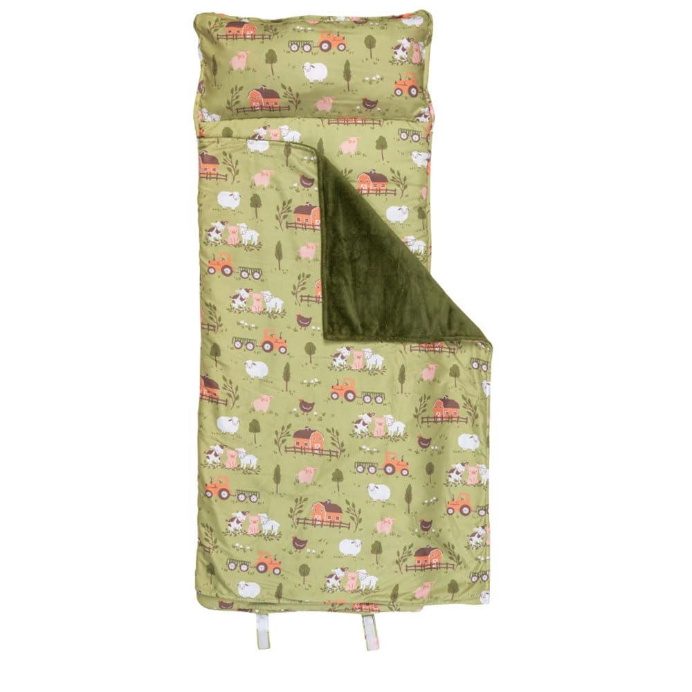 Stephen Joseph Nap Mat - Soft & Comfortable Kids Nap Mat for Daycare, Preschool & Travel - Machine Washable & Durable Sleeping Mat for Toddlers