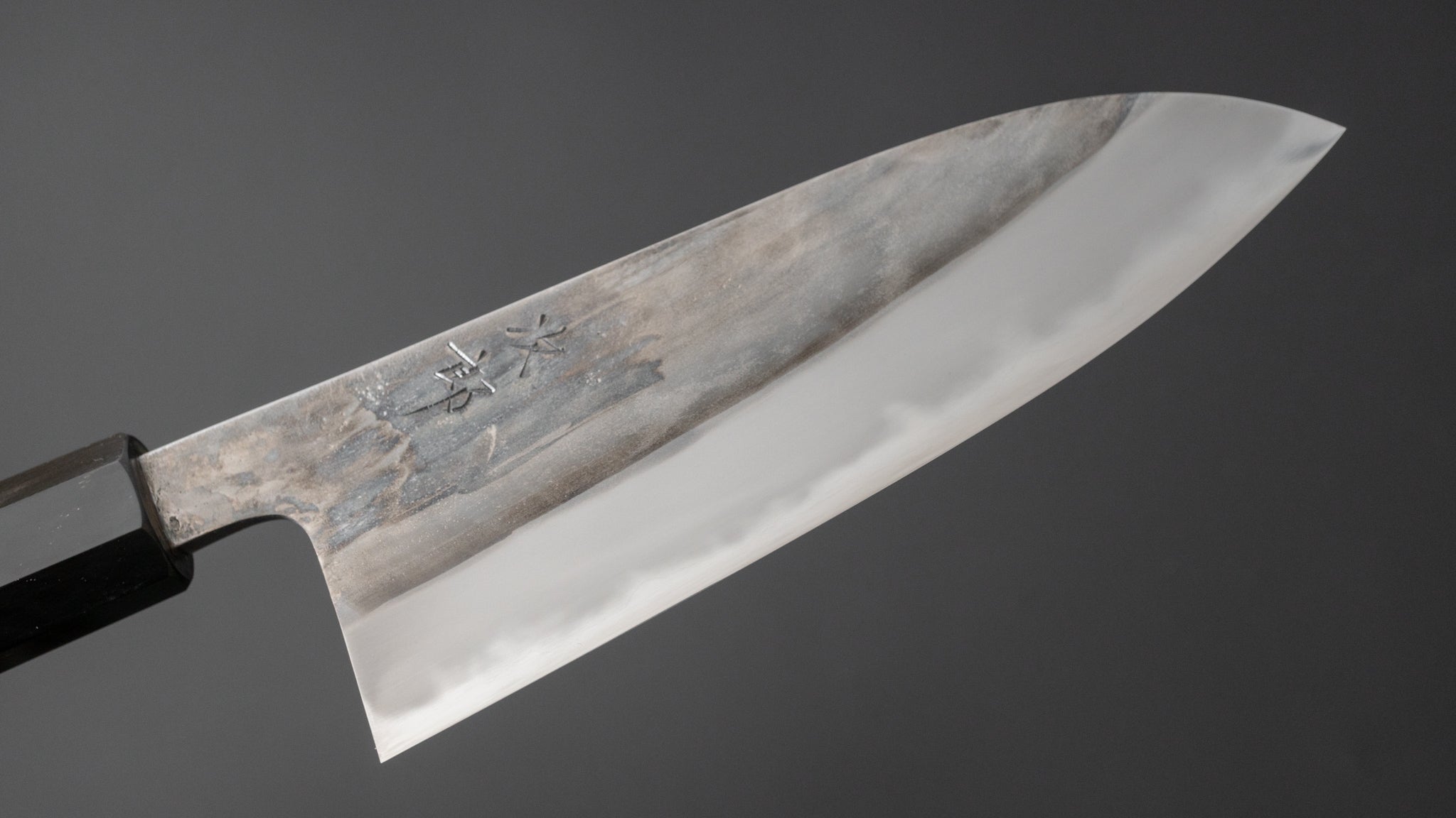 Premium Jiro Tsuchime Santoku Knife 165mm with Taihei Tagayasan Handle - Japanese Chef Knife for Slicing, Dicing & Chopping Vegetables, Meat & Fish - Perfect for Home Cooks & Professional Chefs