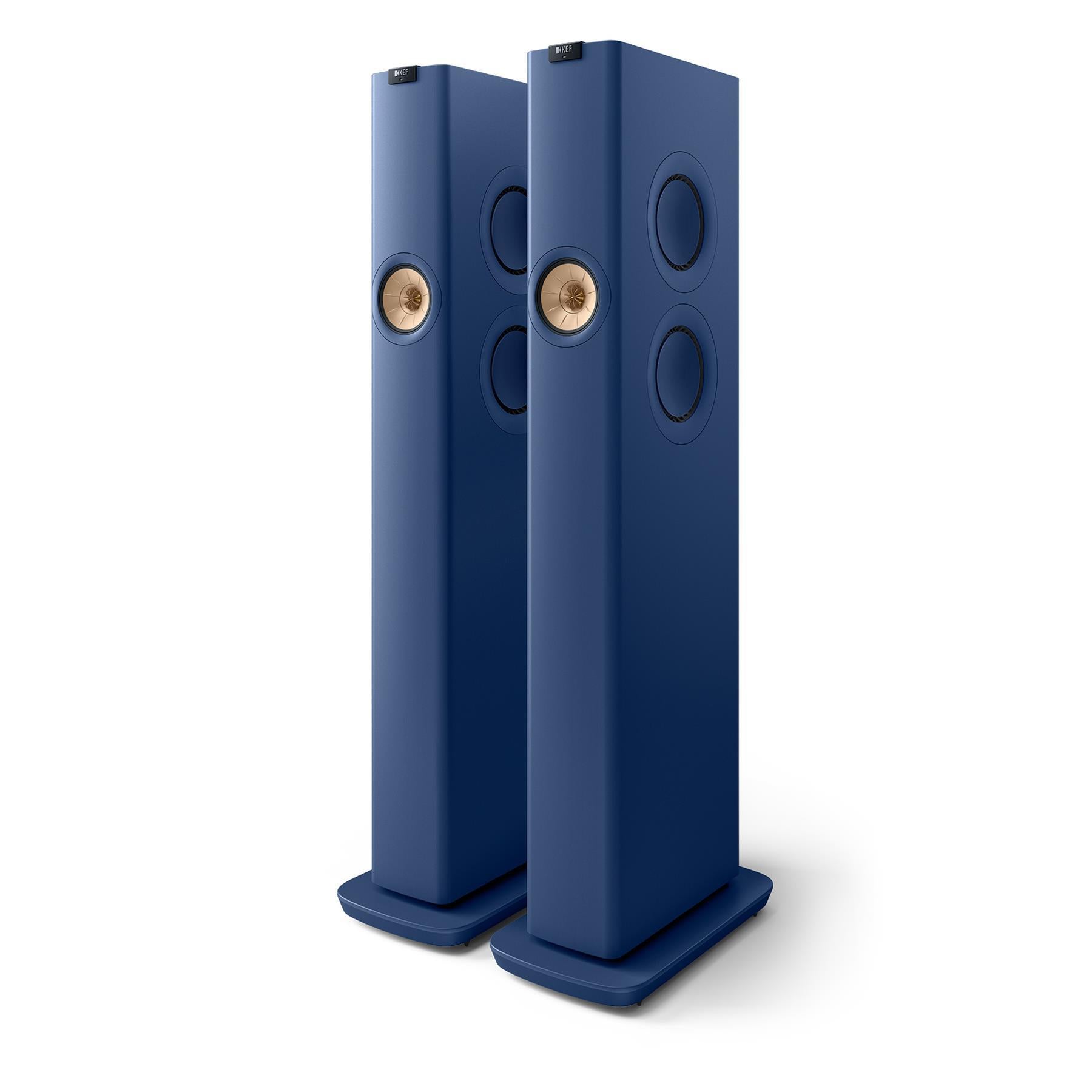 KEF LS60 Wireless HiFi Speakers (Pair) - Premium Sound Quality for Home Theater & Music Listening | Open Box Special
