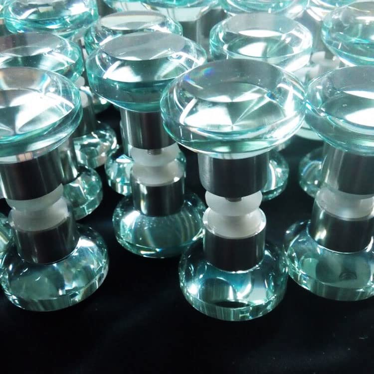 Glass Knob Handle - Crystal Cabinet Knob Handle for Doors & Furniture - Elegant Pull Handle for Kitchen Cabinets, Wardrobes & Drawers - Durable & Stylish Home Decor Upgrade