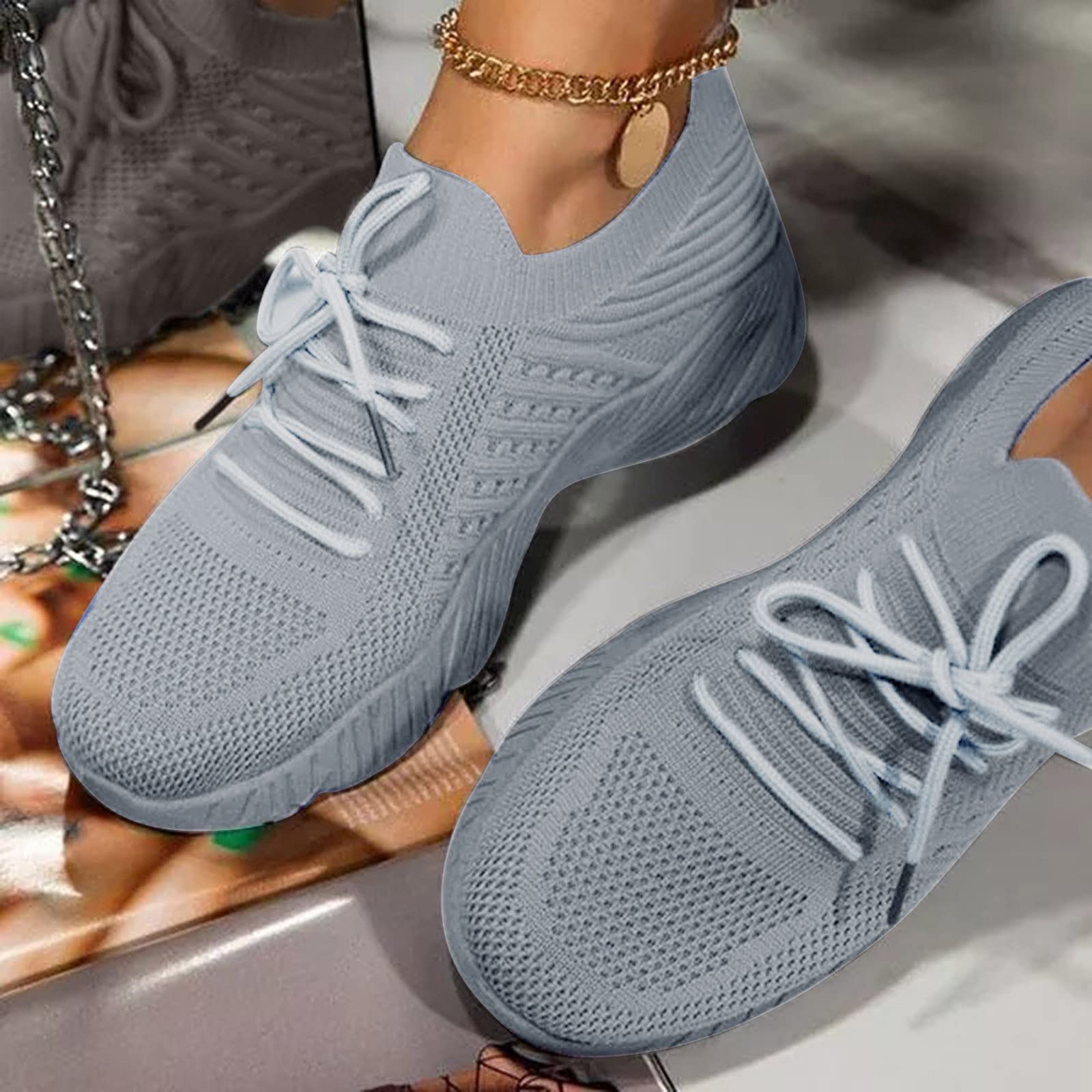 Women's Lightweight Slip-On Running Sneakers - Breathable Cloud Tennis Shoes for Women | Perfect for Gym, Jogging & Casual Wear