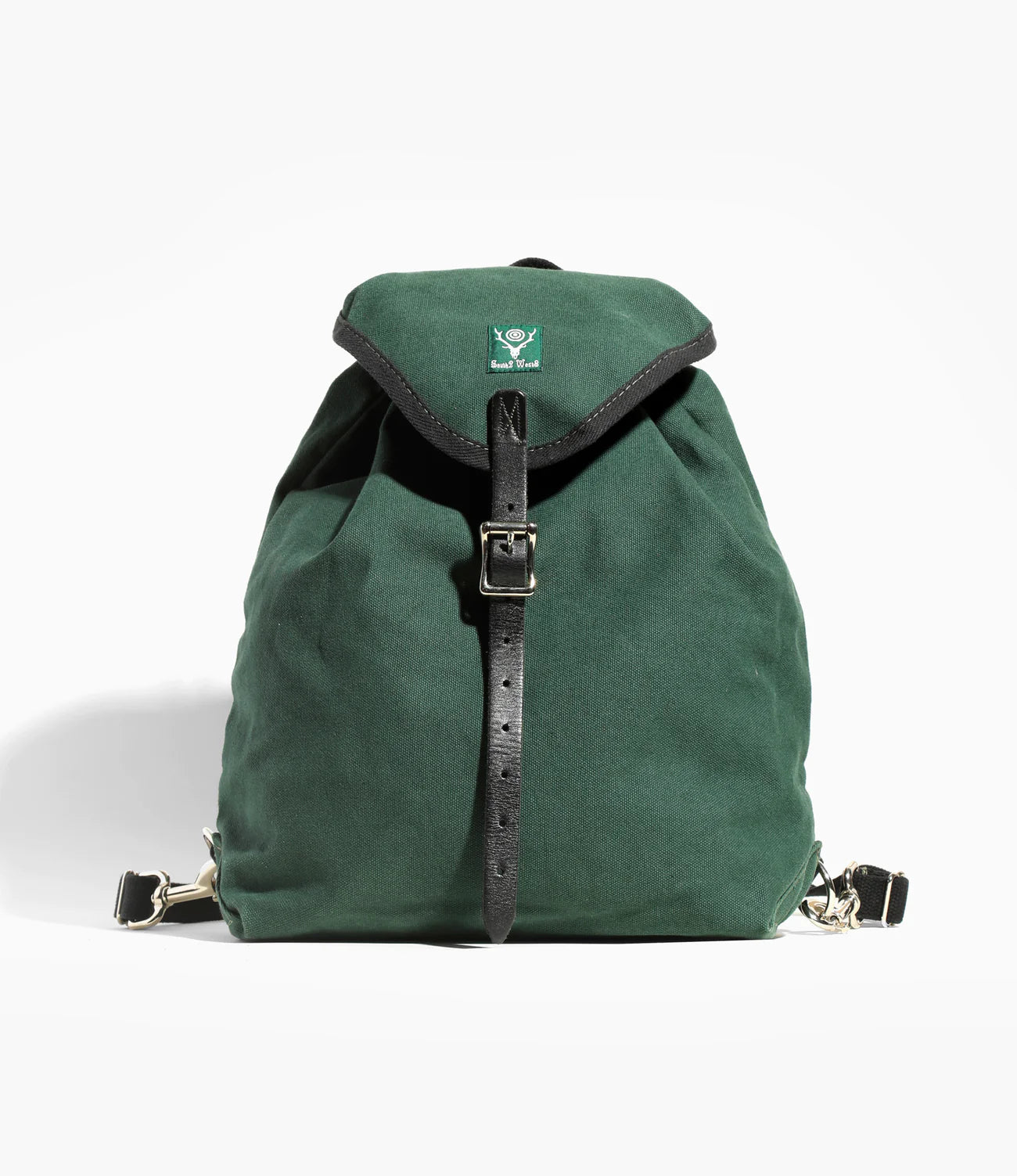 18oz Canvas Day Pack - Lightweight & Durable Backpack for Hiking, Travel & School - Hunter Green - Perfect for Outdoor Adventures & Daily Commute