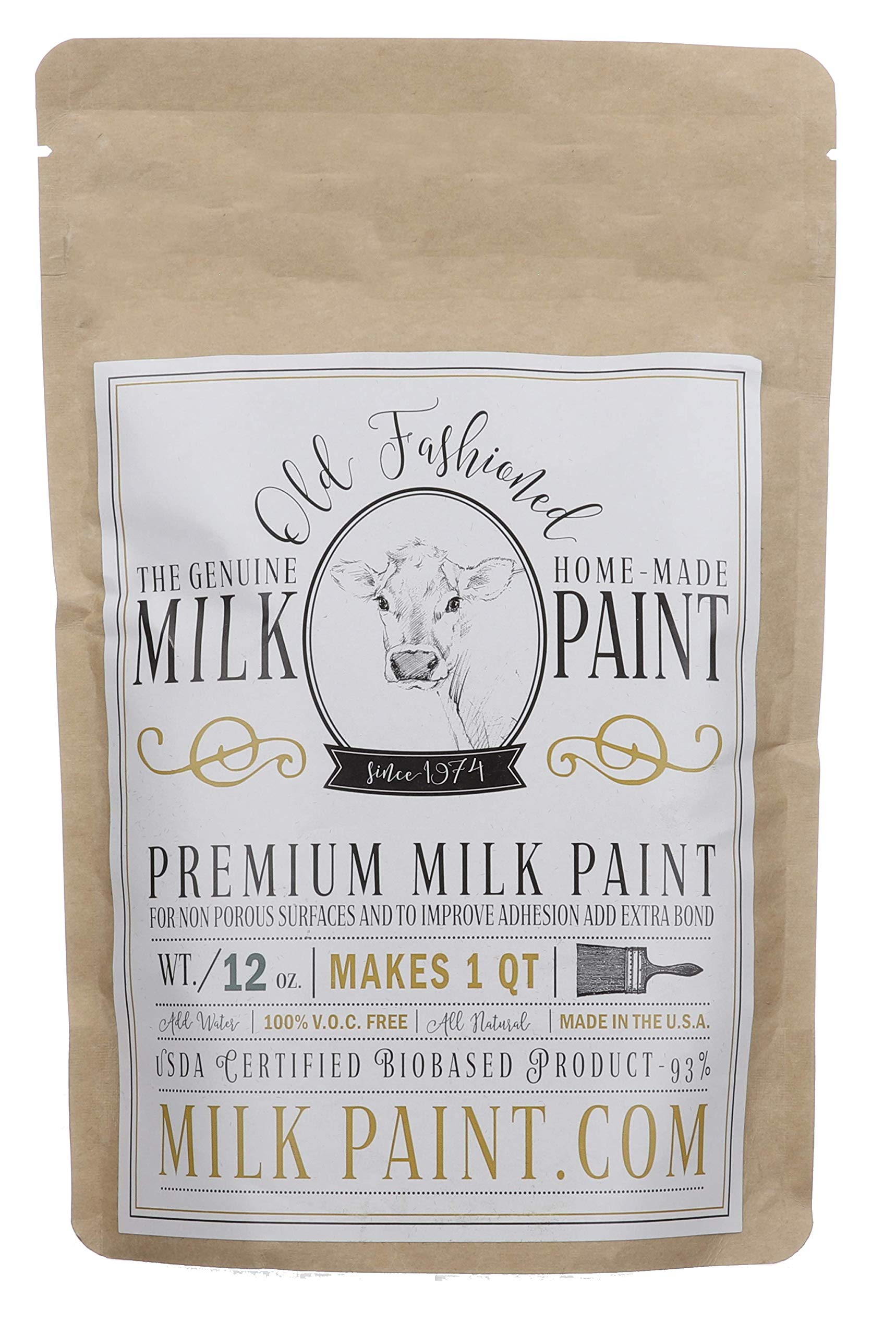Non-VOC Powder Paint - 1 Quart (32 oz) for Metal, Wood & DIY Projects - Eco-Friendly, Durable & Smooth Finish - Harbor Brand Paint for Crafts & Home Decor